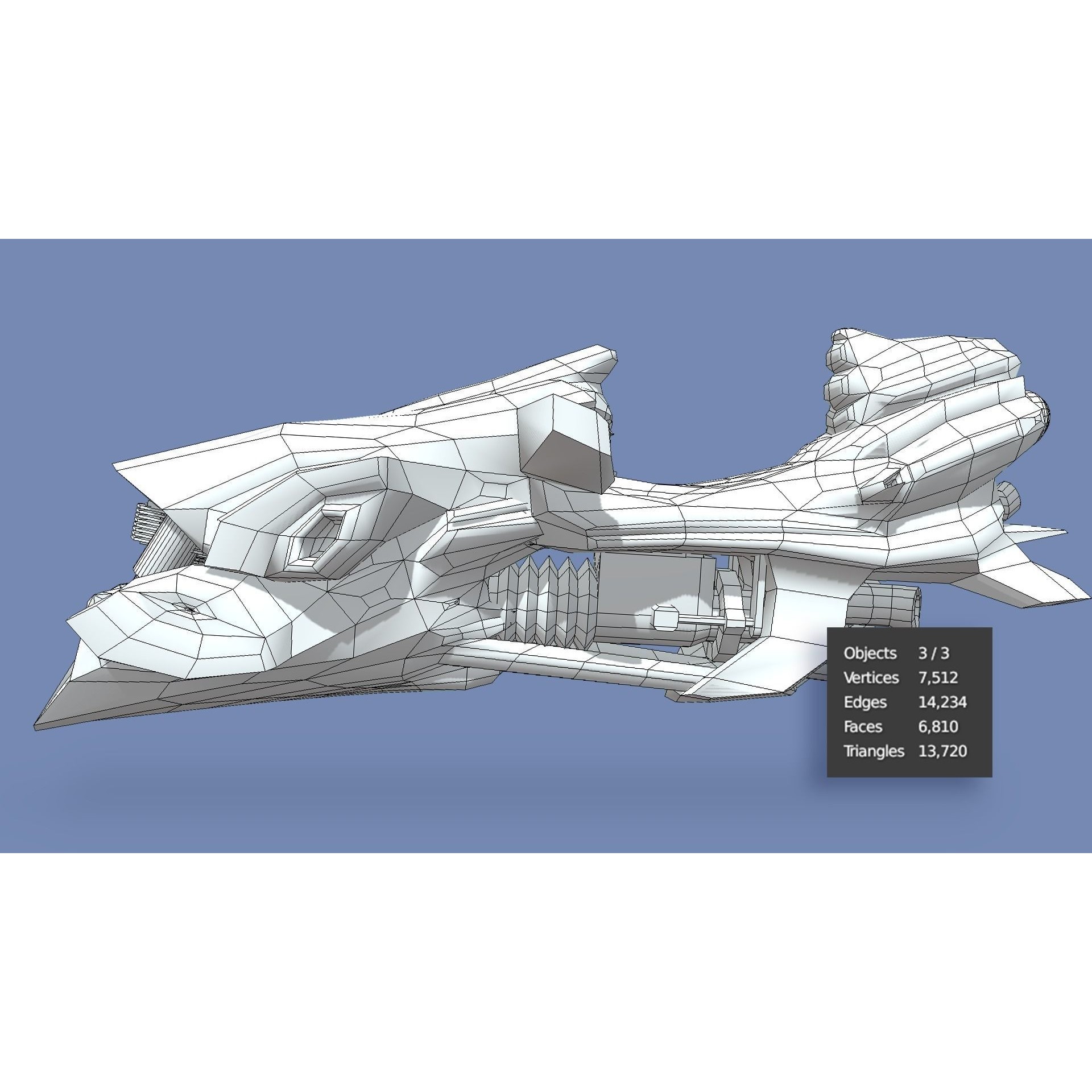 Anubis - Low-Poly Game-Ready 3D Model - View 74