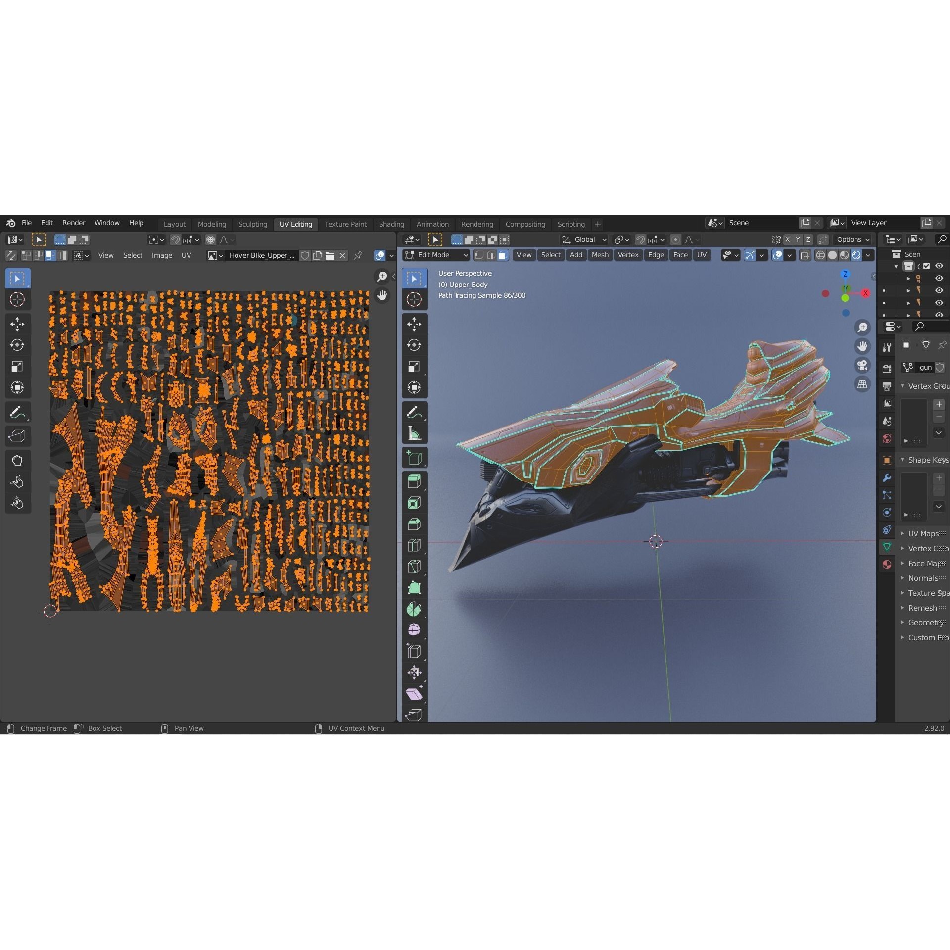 Anubis - Low-Poly Game-Ready 3D Model - View 75