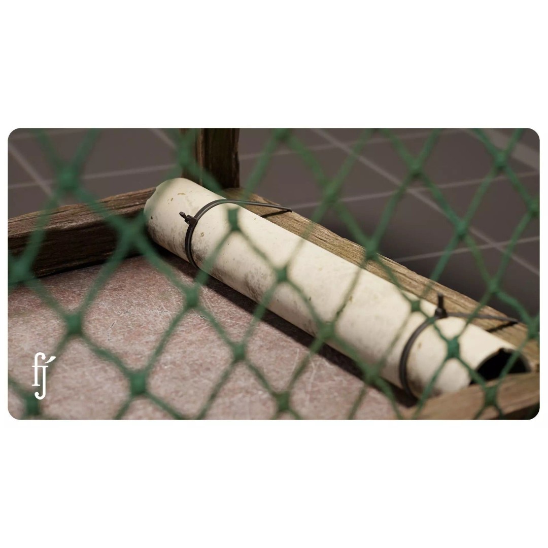 Fishing Crab Trap 3D Model – High Poly Nautical Container, FBX & OBJ - View 6