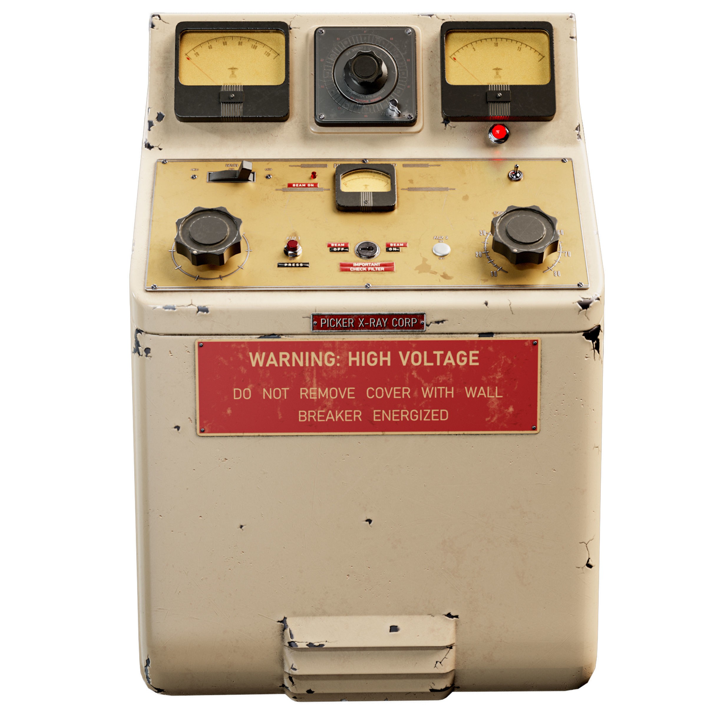 Xray Machine - Low-Poly Game-Ready 3D Model - View 6