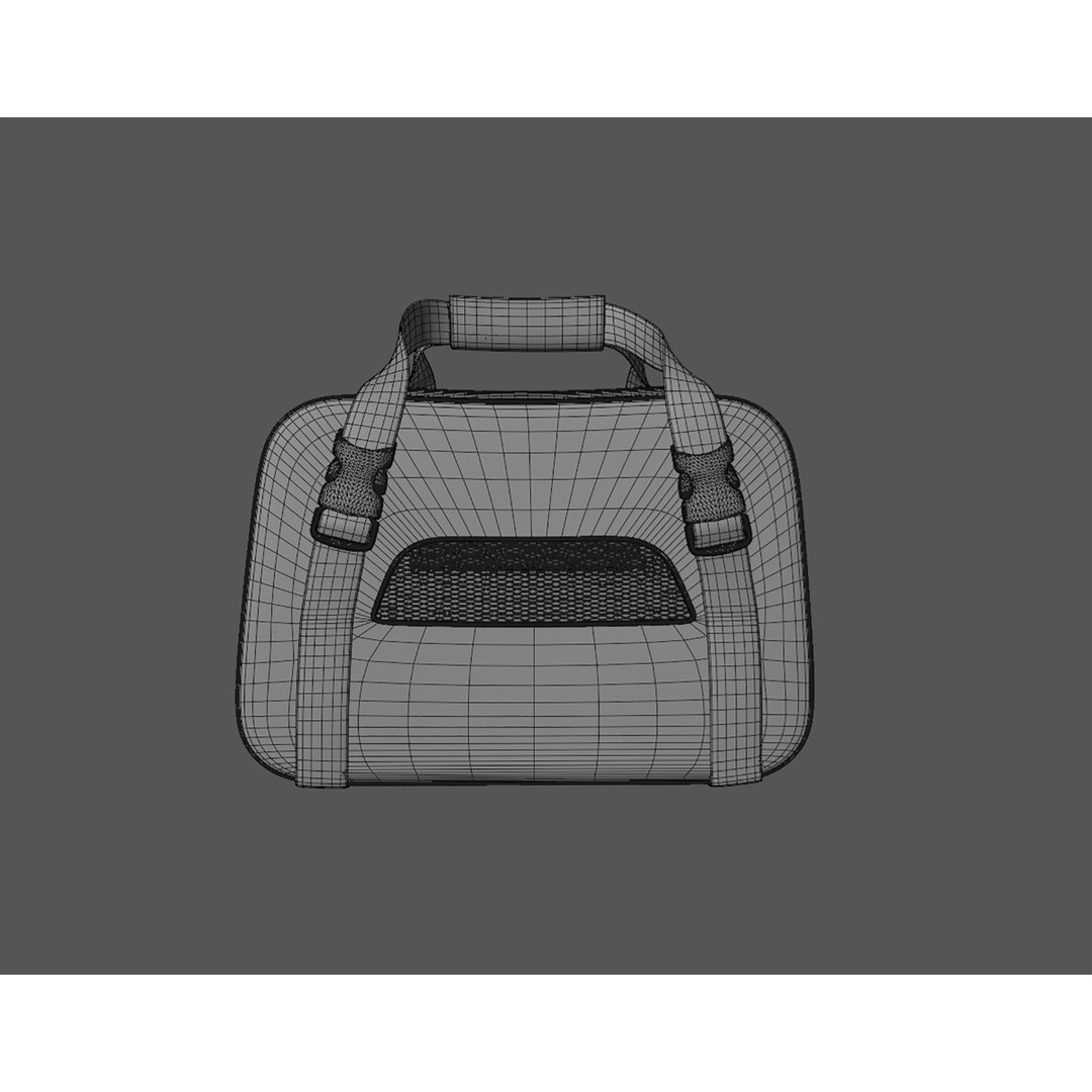 Pet Carrier 3D Model – Realistic Pet Accessories, Blender, FBX - View 21