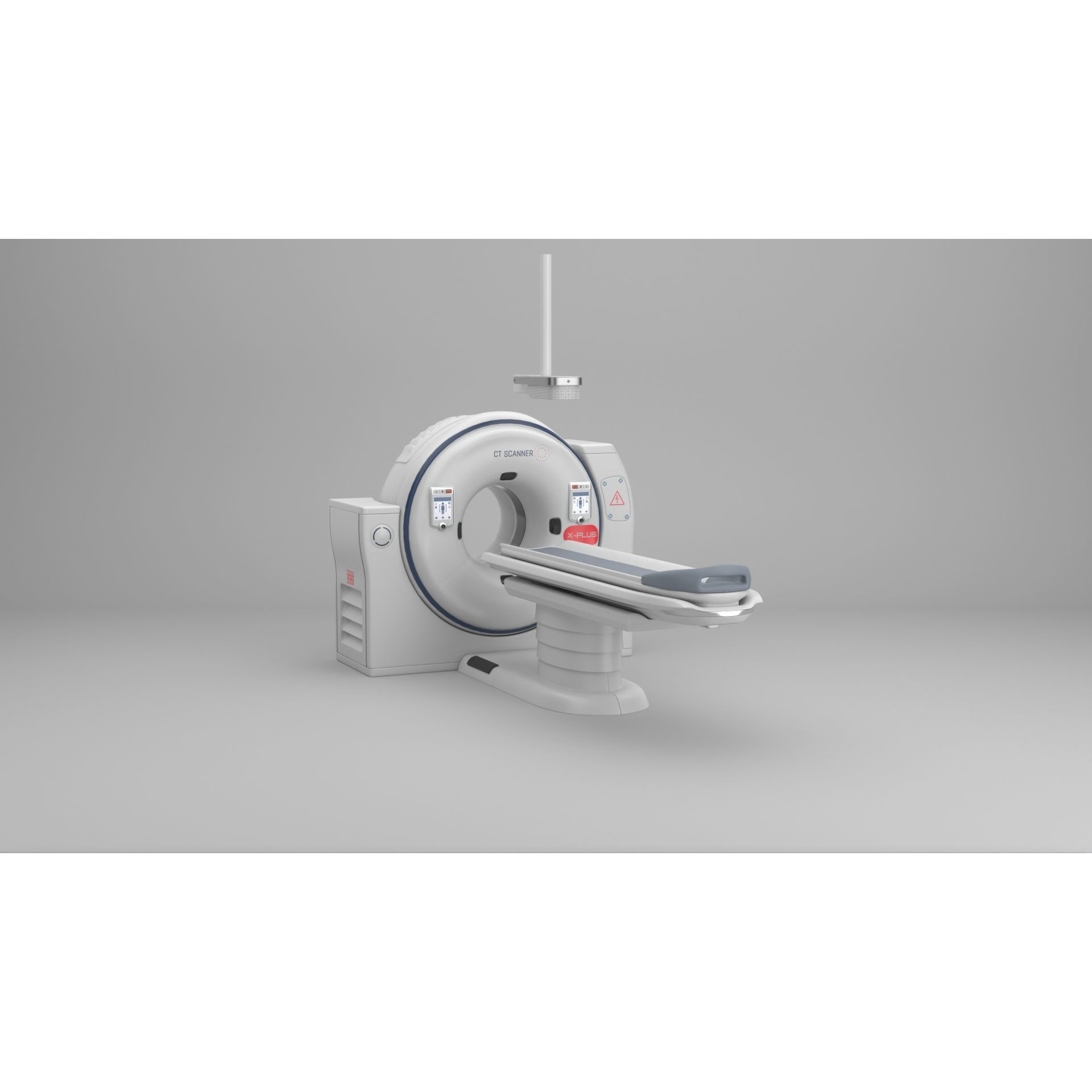 CT Scanner - High-Quality Subdivision Ready 3D Model