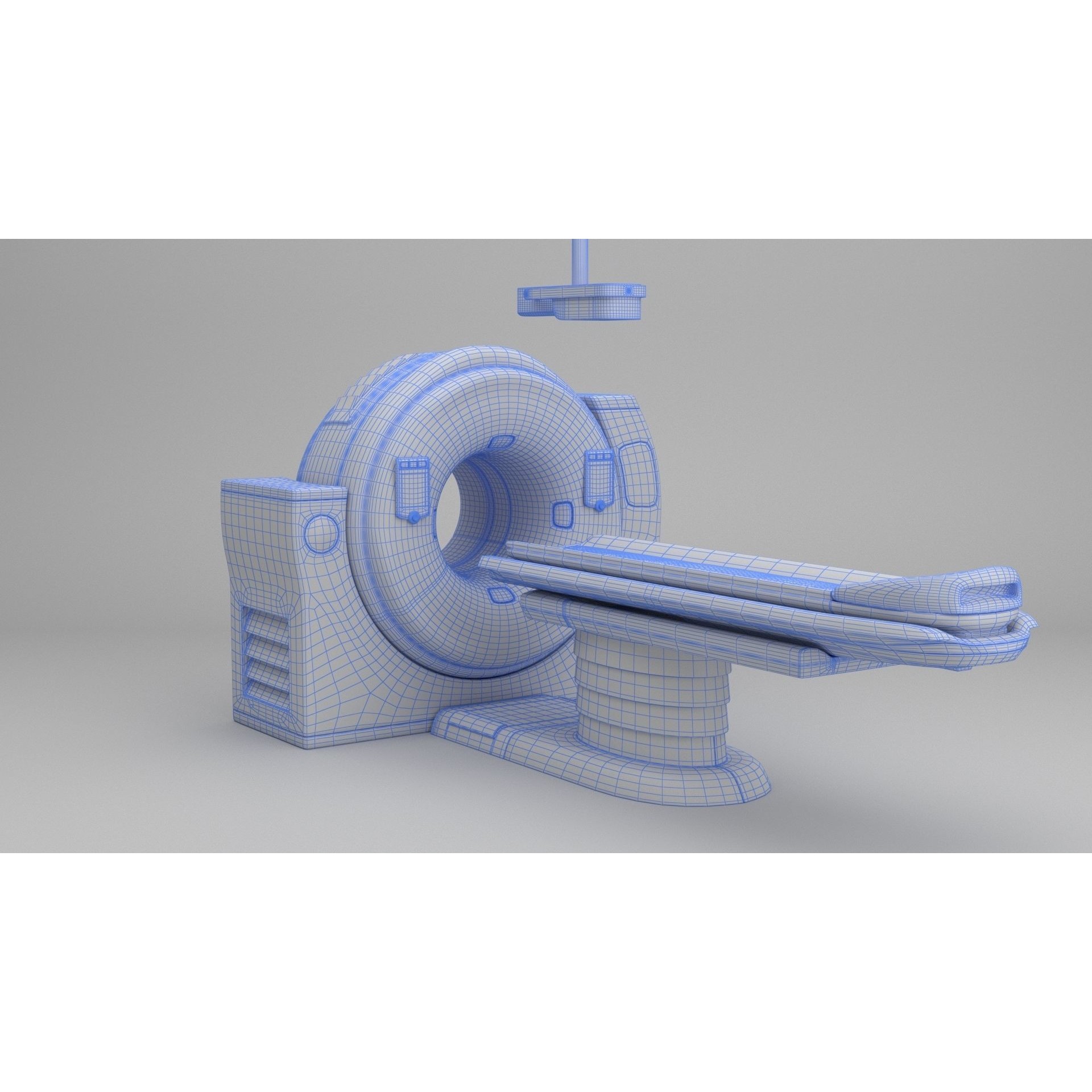 CT Scanner - High-Quality Subdivision Ready 3D Model - View 15