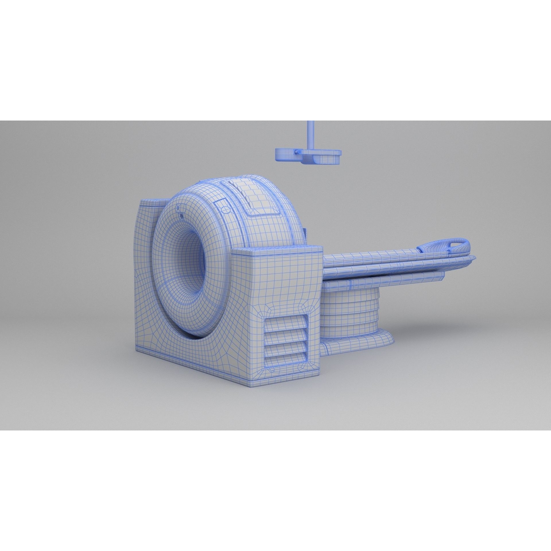 CT Scanner - High-Quality Subdivision Ready 3D Model - View 16