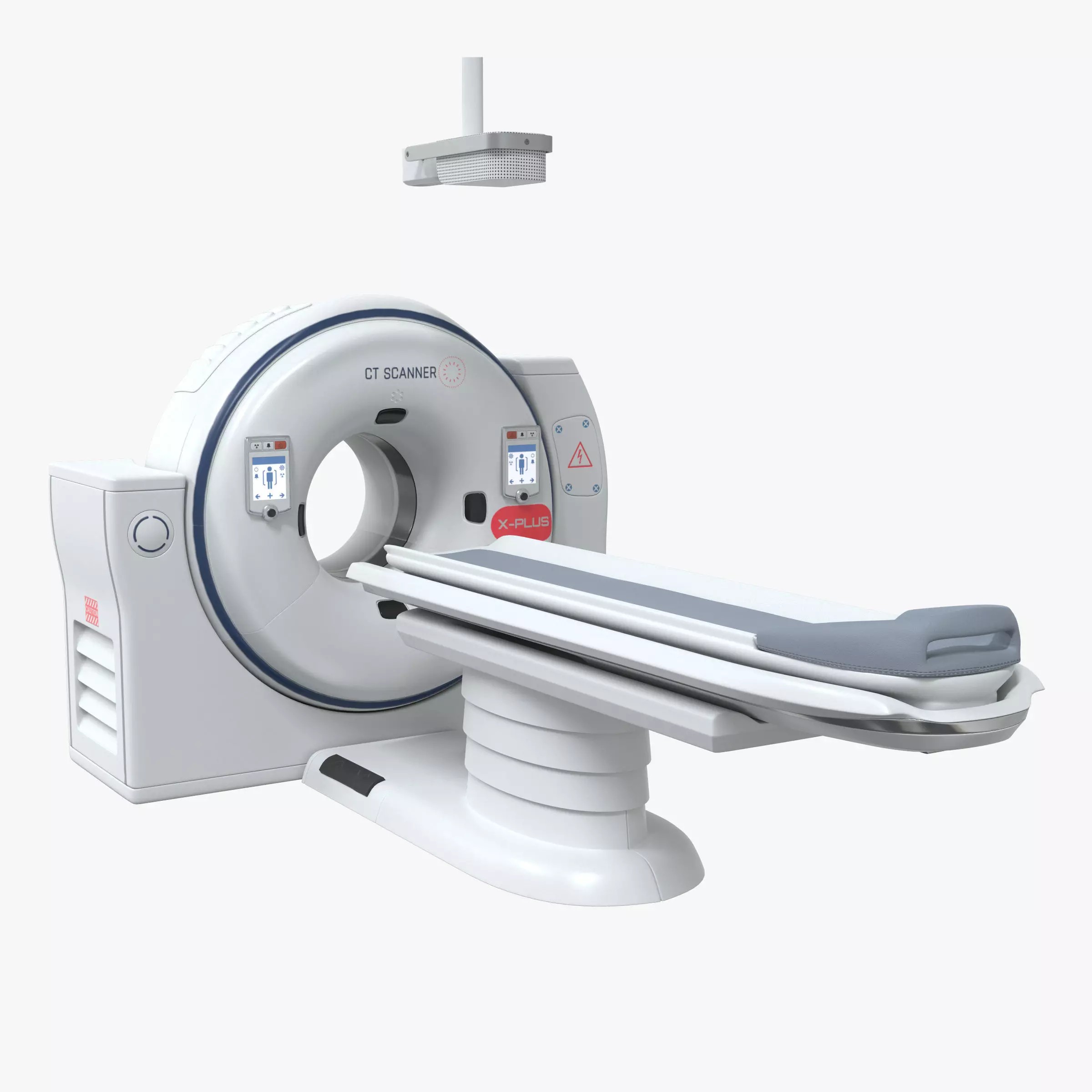 CT Scanner - High-Quality Subdivision Ready 3D Model - View 2