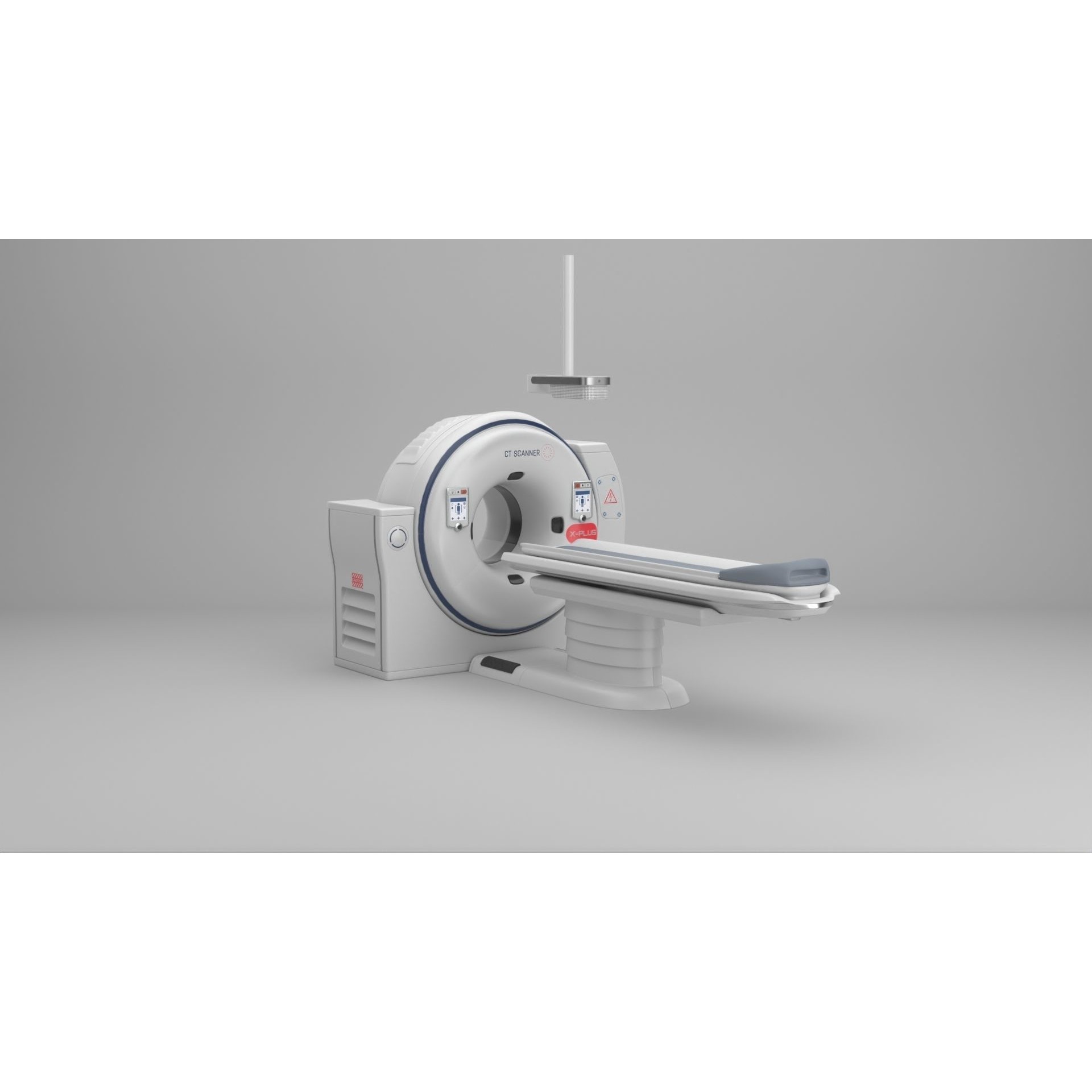 CT Scanner - High-Quality Subdivision Ready 3D Model - View 22