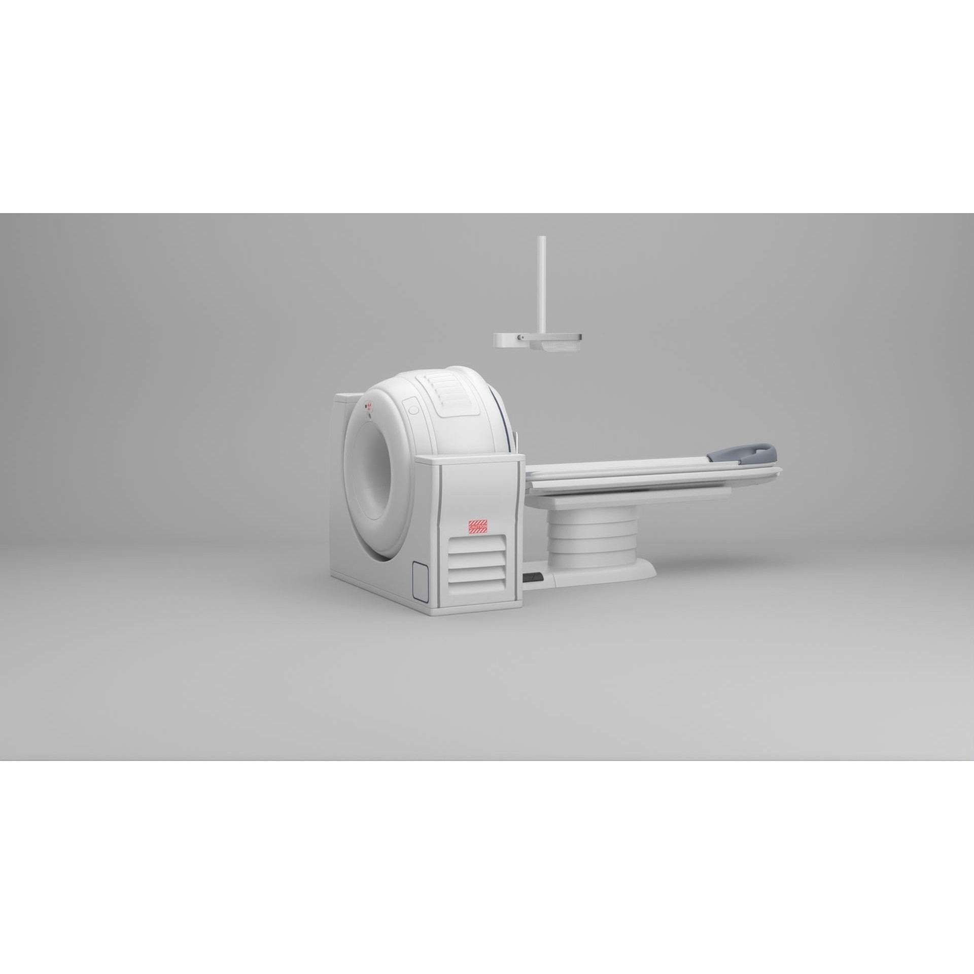 CT Scanner - High-Quality Subdivision Ready 3D Model - View 26
