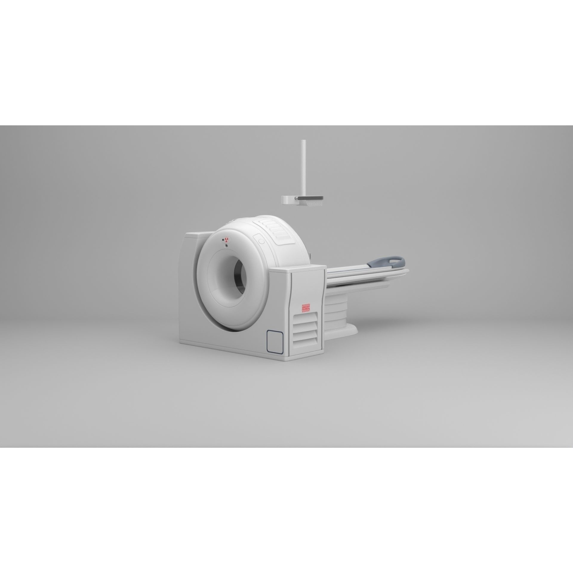 CT Scanner - High-Quality Subdivision Ready 3D Model - View 27