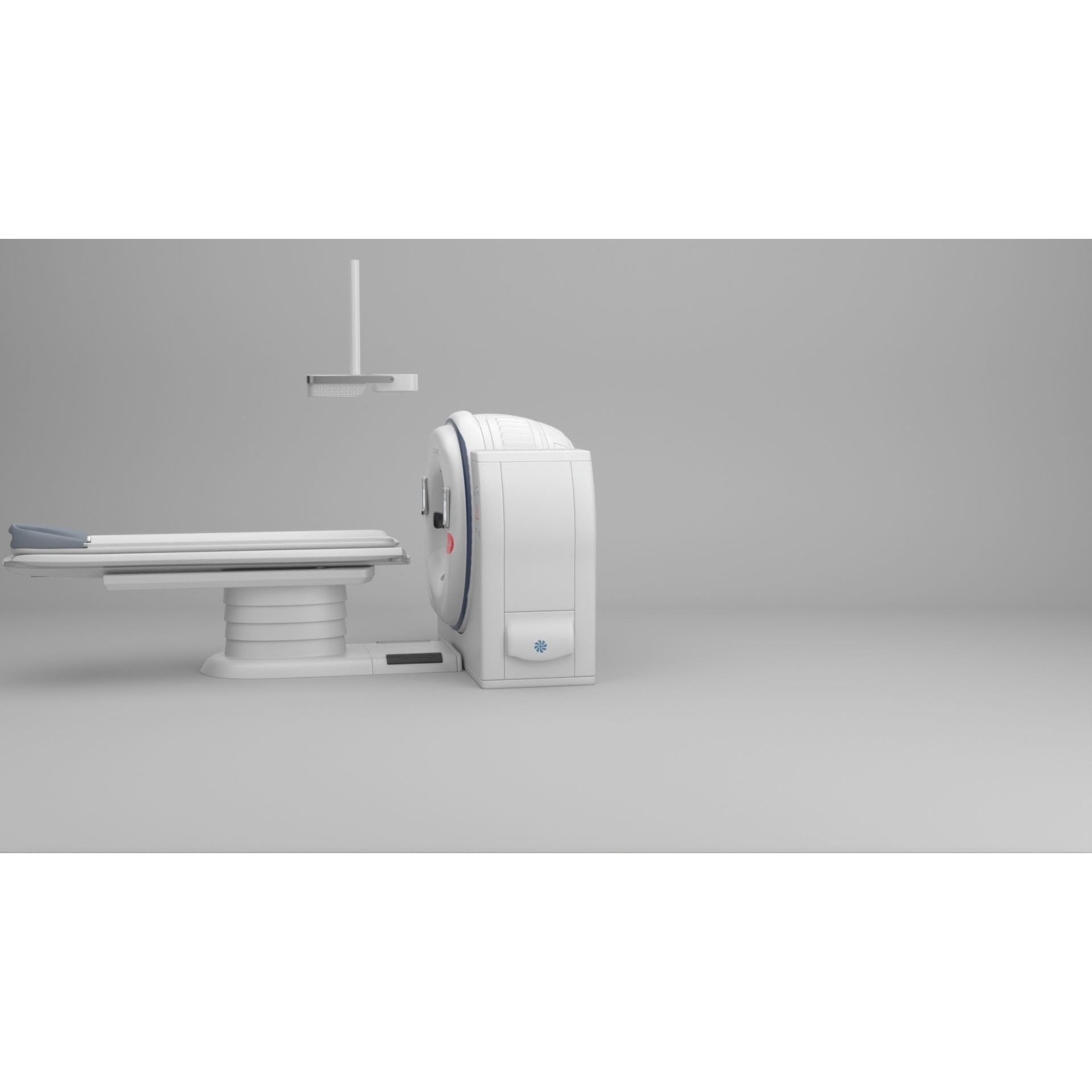 CT Scanner - High-Quality Subdivision Ready 3D Model - View 34