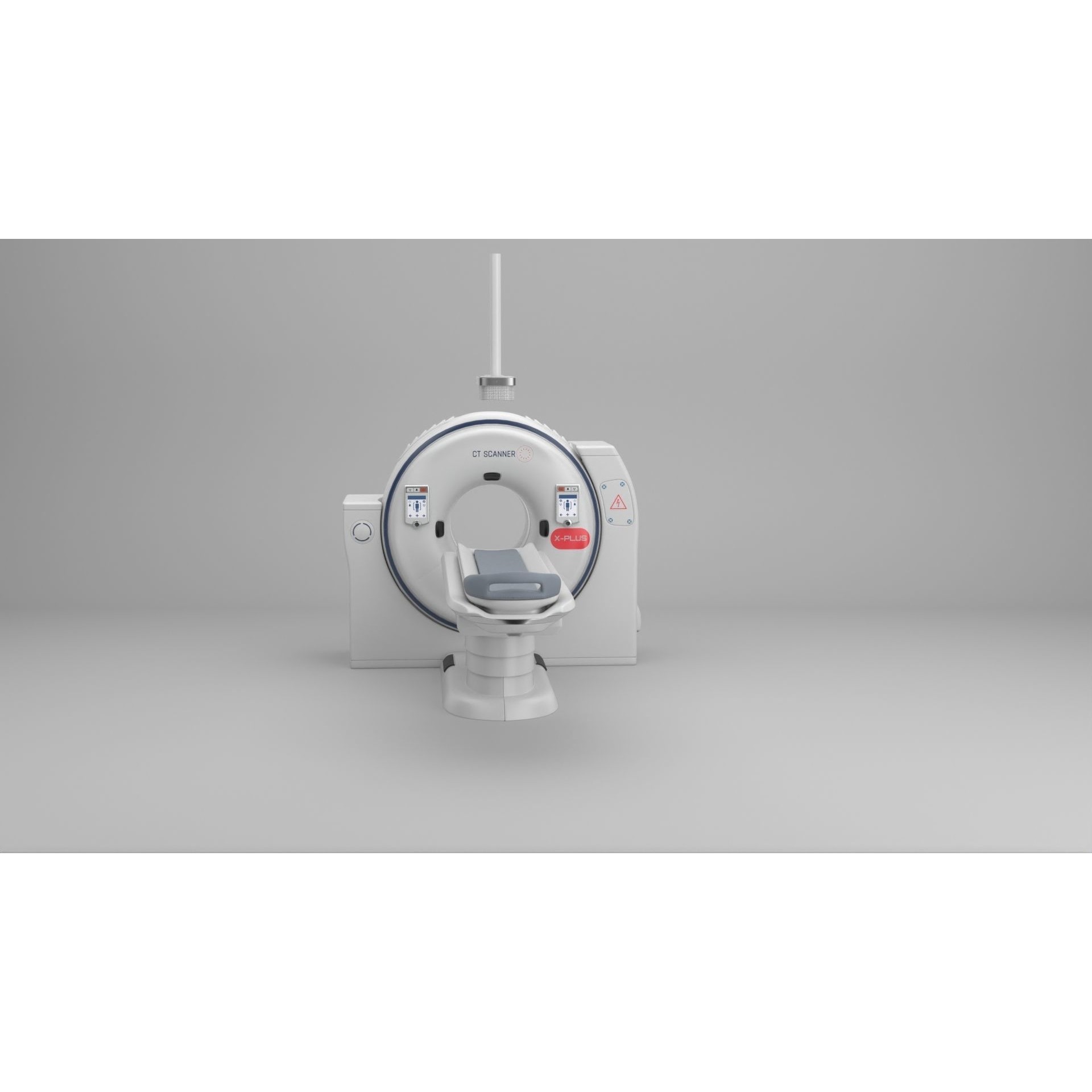 CT Scanner - High-Quality Subdivision Ready 3D Model - View 38