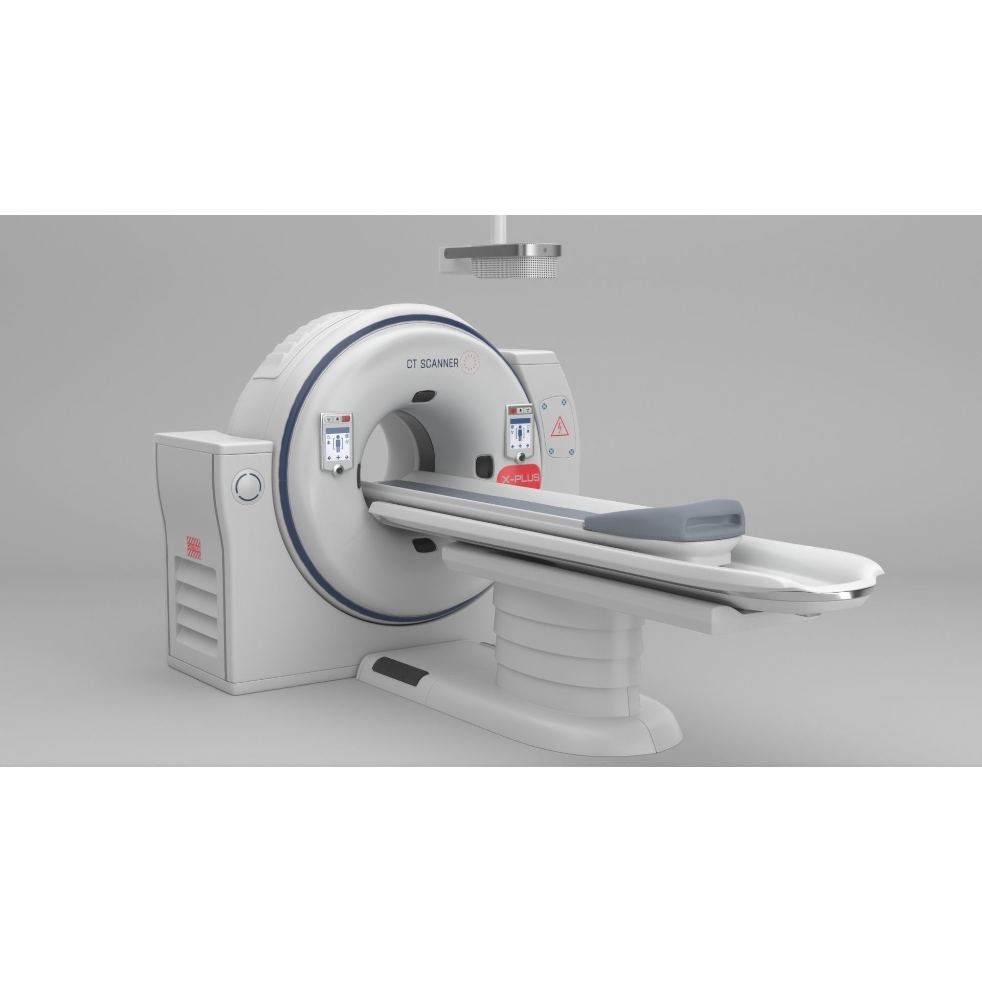 CT Scanner - High-Quality Subdivision Ready 3D Model - View 4