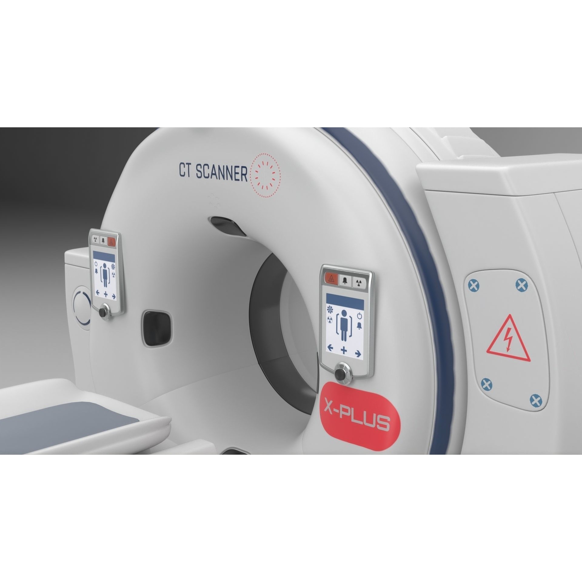 CT Scanner - High-Quality Subdivision Ready 3D Model - View 6