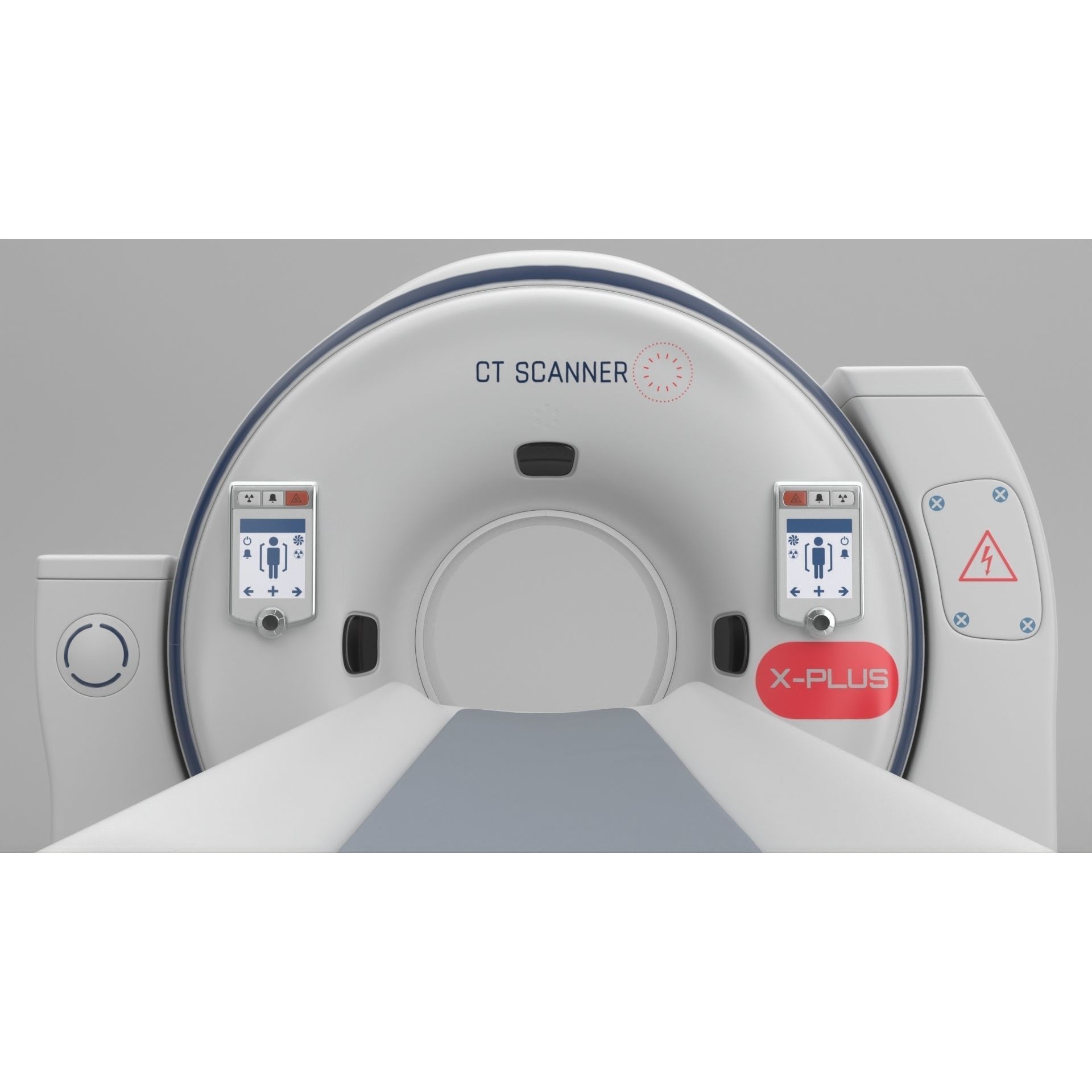 CT Scanner - High-Quality Subdivision Ready 3D Model - View 9