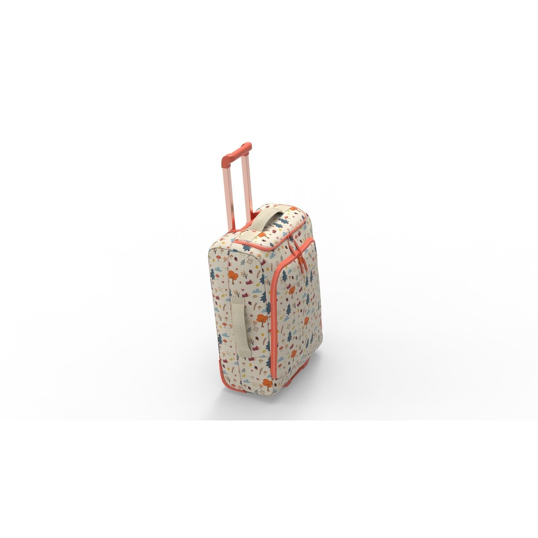 Travel Bag 3D Model – Low Poly PBR Asset for Various Uses, FBX, OBJ - View 10