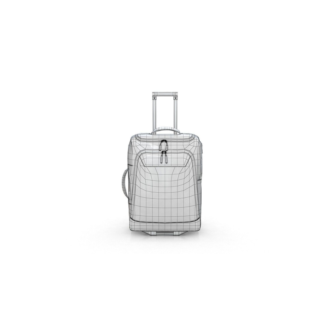 Travel Bag 3D Model – Low Poly PBR Asset for Various Uses, FBX, OBJ - View 14
