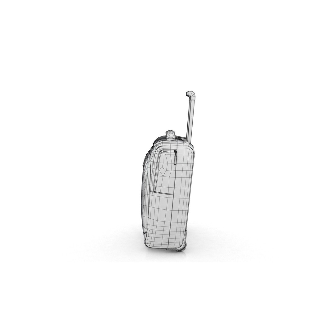 Travel Bag 3D Model – Low Poly PBR Asset for Various Uses, FBX, OBJ - View 16