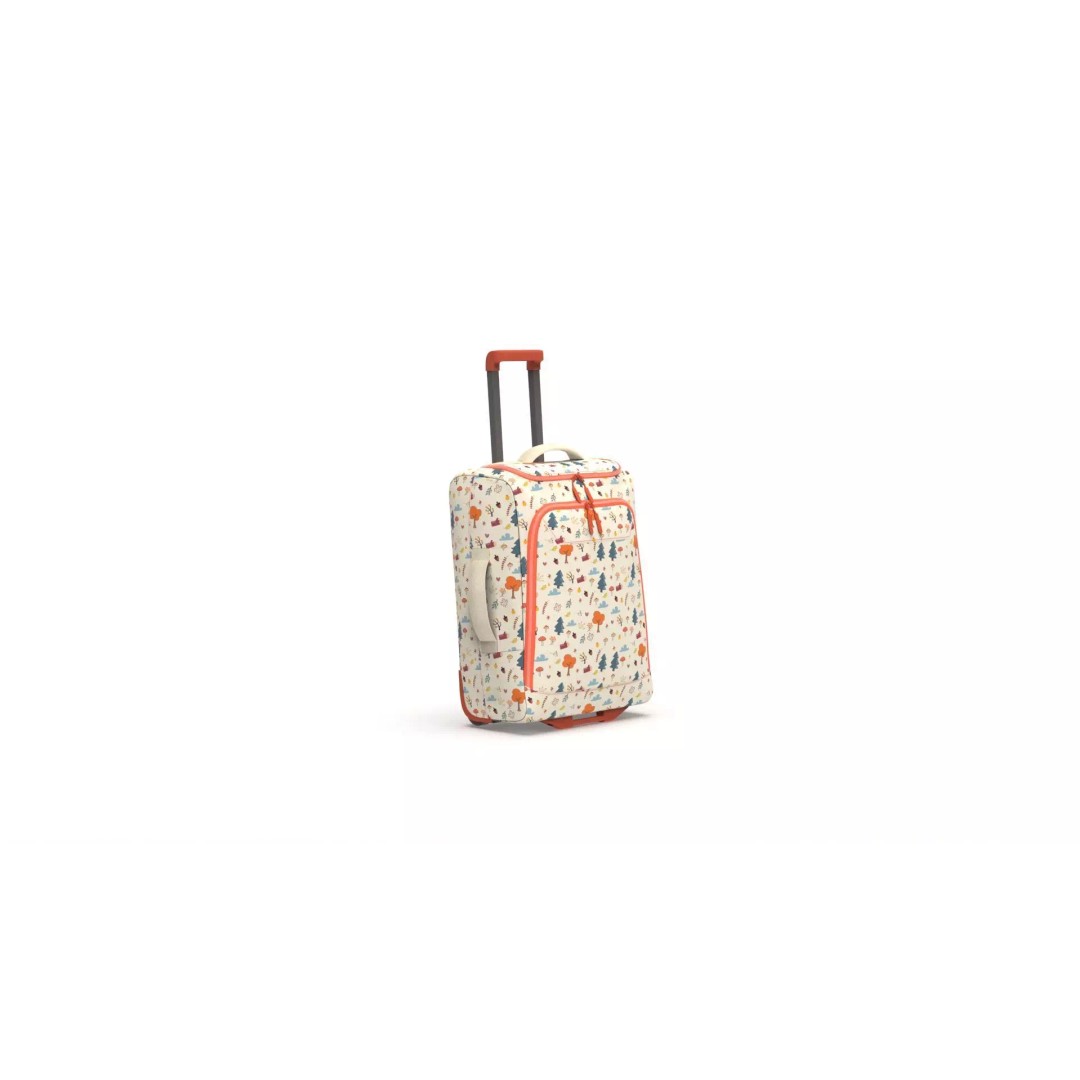 Travel Bag 3D Model – Low Poly PBR Asset for Various Uses, FBX, OBJ - View 2