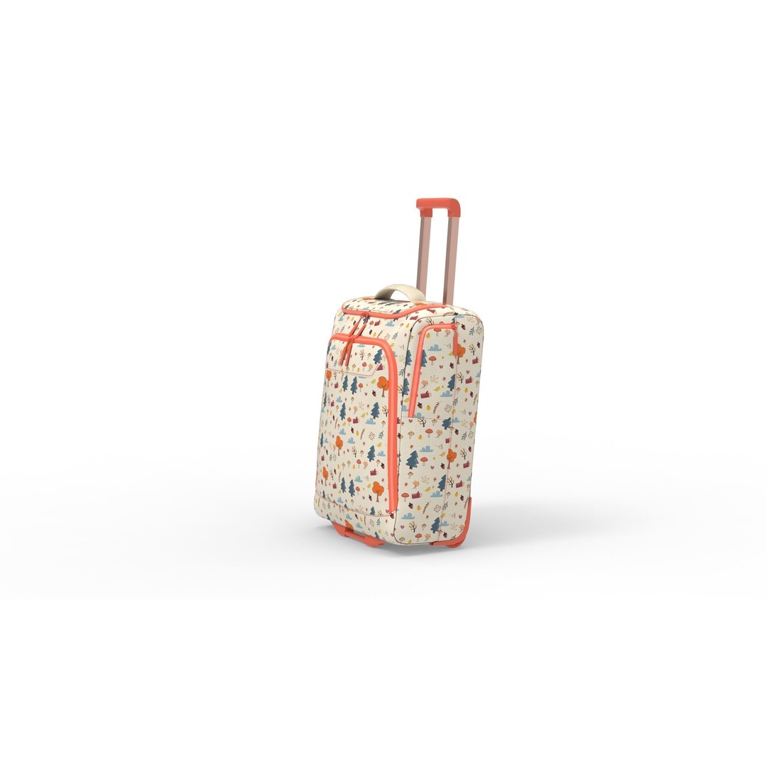 Travel Bag 3D Model – Low Poly PBR Asset for Various Uses, FBX, OBJ - View 5