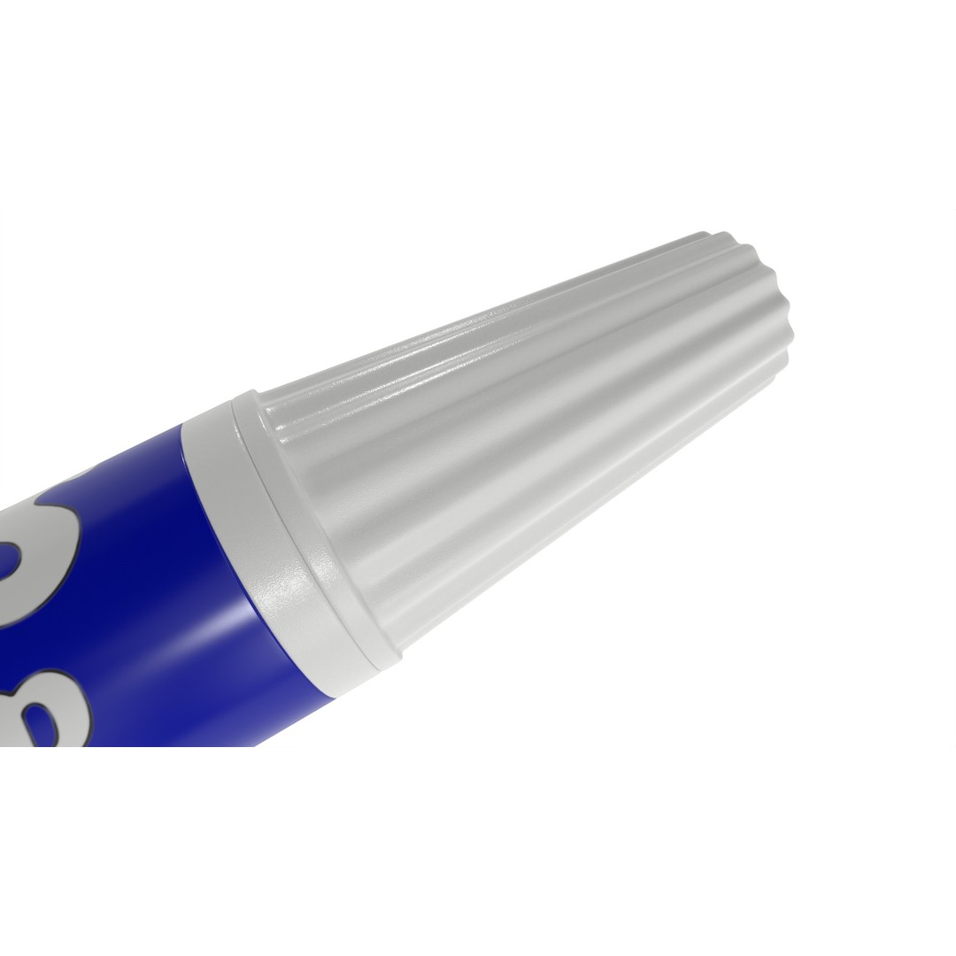 Stain Remover Stick 3D Model – Low Poly Household Asset, FBX - View 9