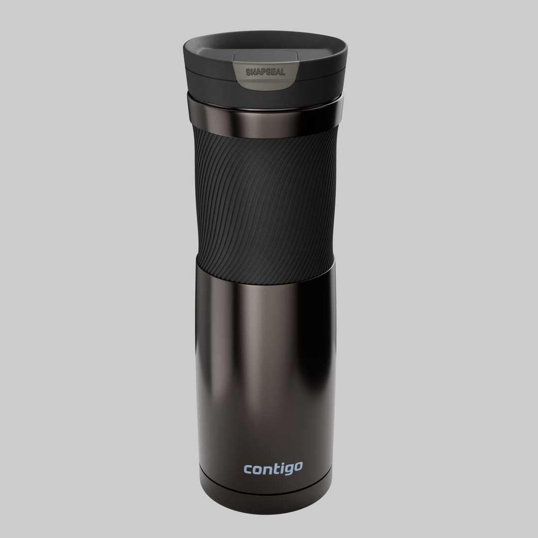 Water Bottle 3D Model – Photorealistic PBR Asset for Games, FBX
