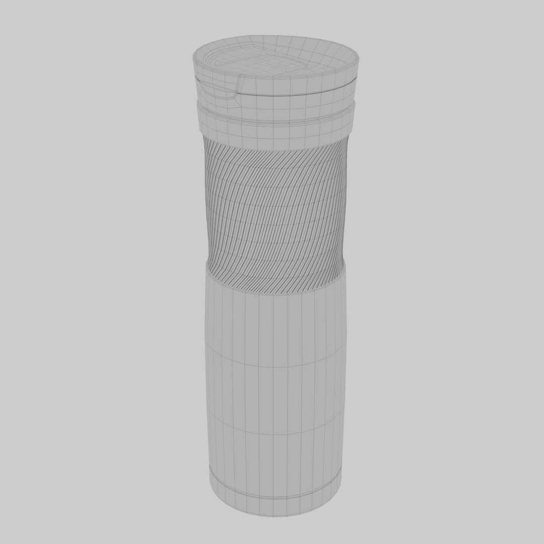 Water Bottle 3D Model – Photorealistic PBR Asset for Games, FBX - View 12