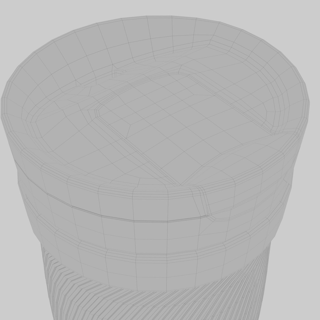 Water Bottle 3D Model – Photorealistic PBR Asset for Games, FBX - View 13