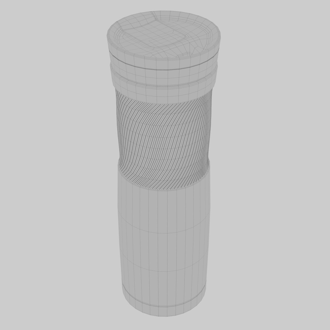 Water Bottle 3D Model – Photorealistic PBR Asset for Games, FBX - View 15