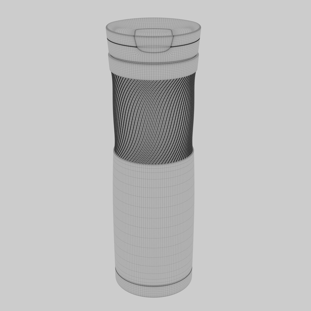 Water Bottle 3D Model – Photorealistic PBR Asset for Games, FBX - View 17