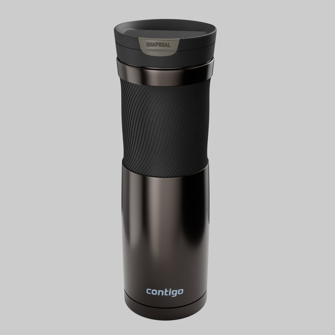 Water Bottle 3D Model – Photorealistic PBR Asset for Games, FBX - View 21