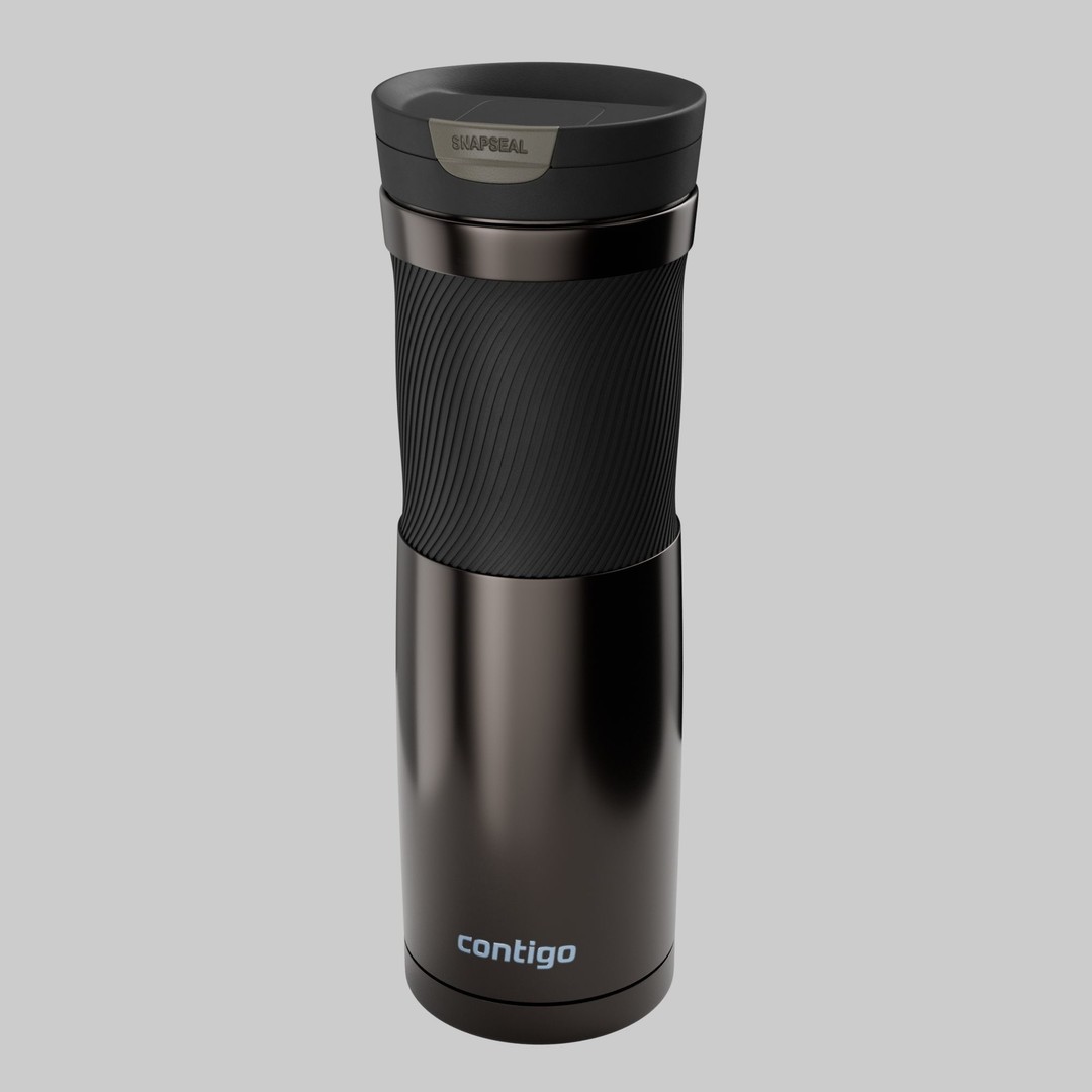 Water Bottle 3D Model – Photorealistic PBR Asset for Games, FBX - View 22