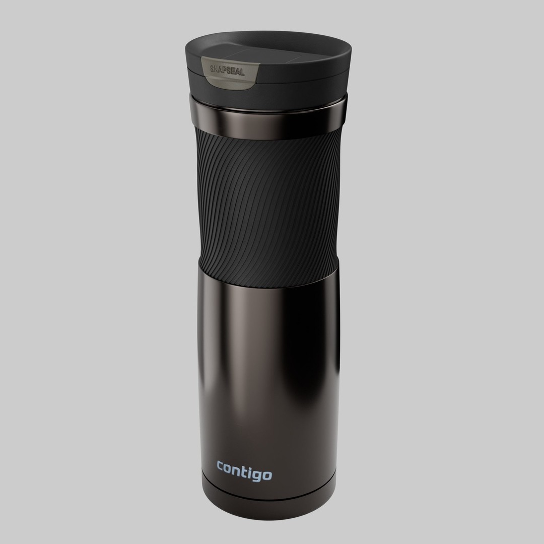 Water Bottle 3D Model – Photorealistic PBR Asset for Games, FBX - View 23