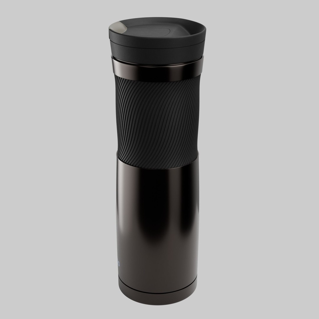 Water Bottle 3D Model – Photorealistic PBR Asset for Games, FBX - View 27
