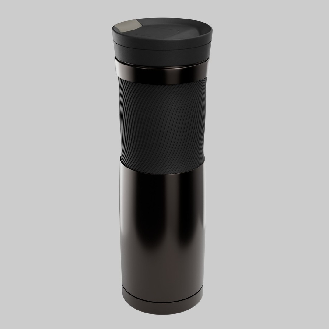 Water Bottle 3D Model – Photorealistic PBR Asset for Games, FBX - View 28