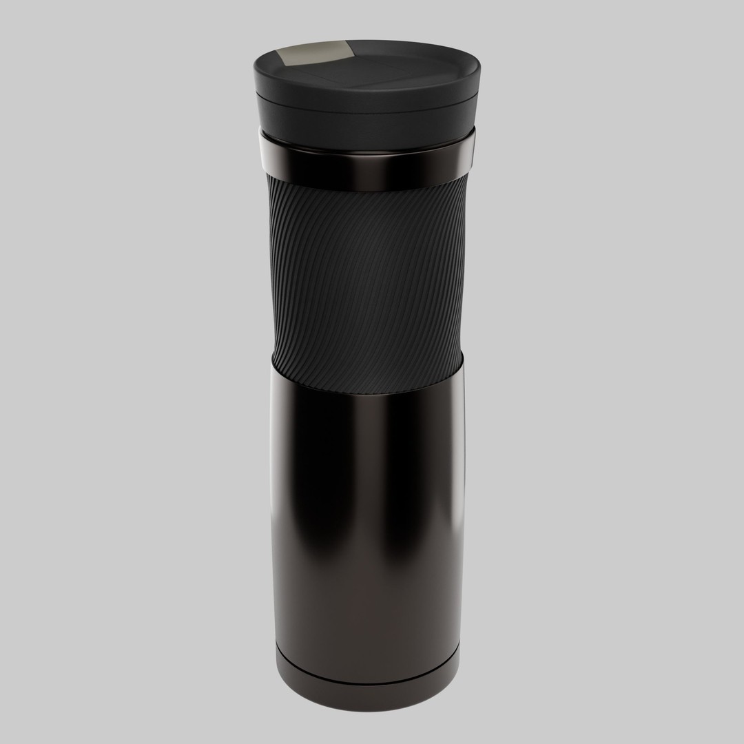 Water Bottle 3D Model – Photorealistic PBR Asset for Games, FBX - View 29