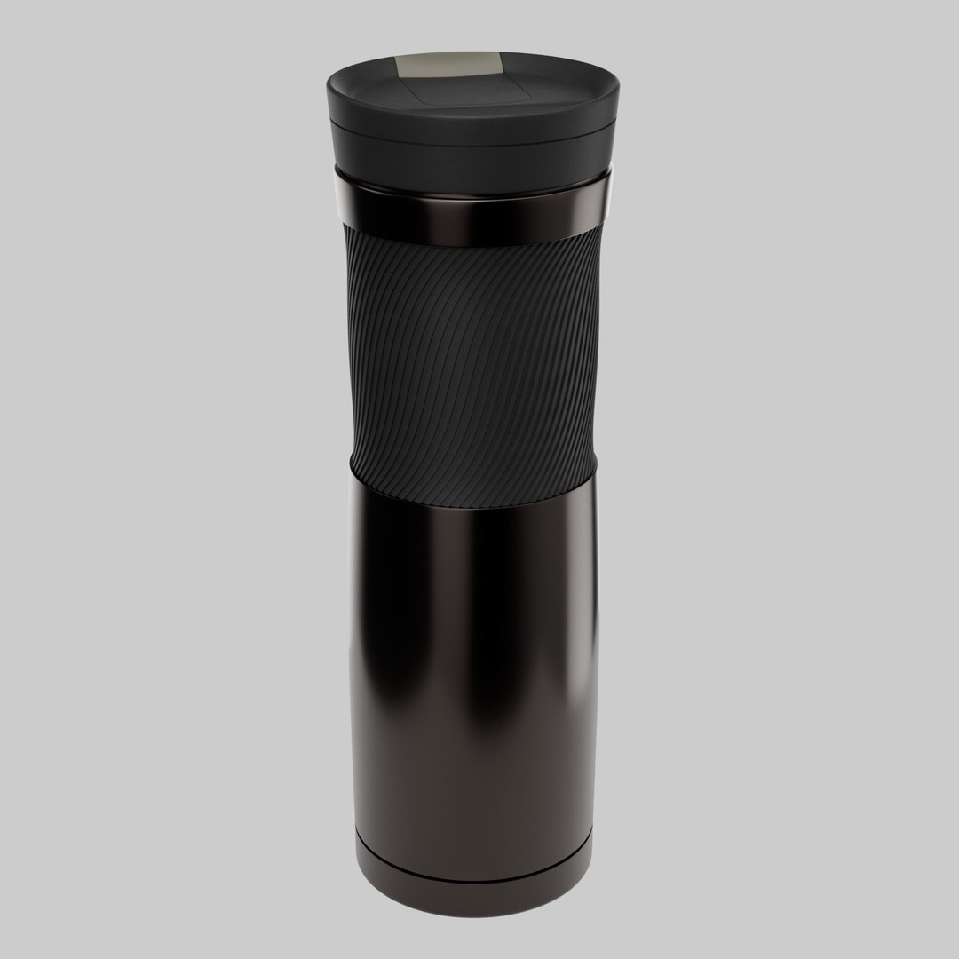 Water Bottle 3D Model – Photorealistic PBR Asset for Games, FBX - View 30