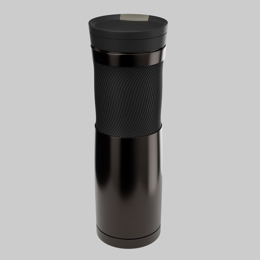 Water Bottle 3D Model – Photorealistic PBR Asset for Games, FBX - View 31