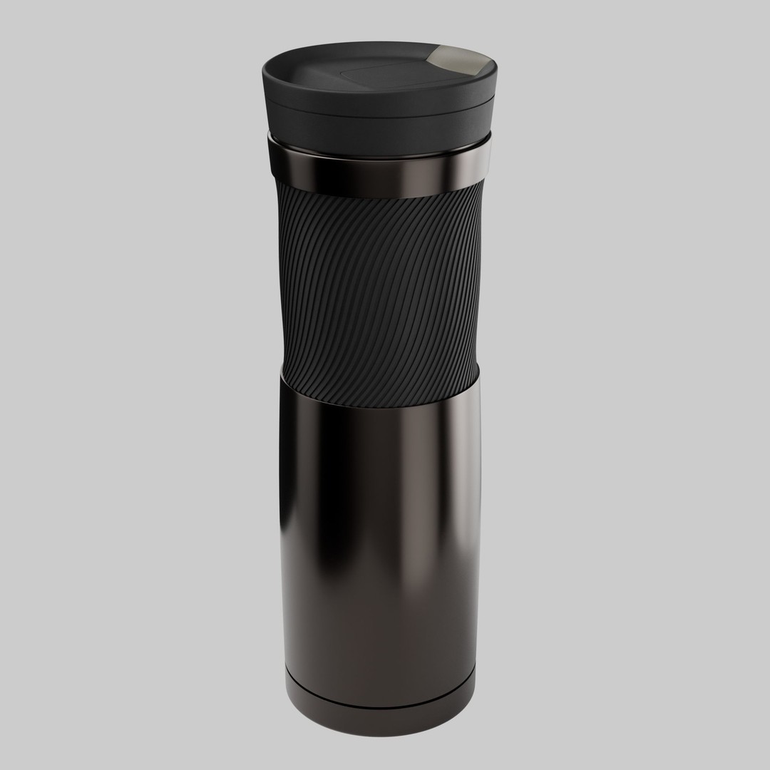 Water Bottle 3D Model – Photorealistic PBR Asset for Games, FBX - View 33
