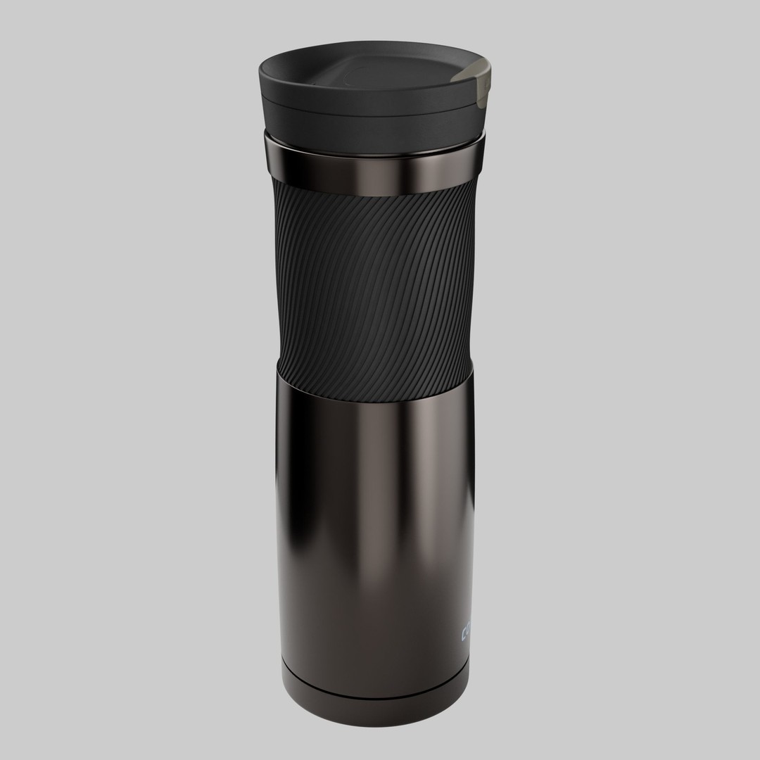 Water Bottle 3D Model – Photorealistic PBR Asset for Games, FBX - View 35