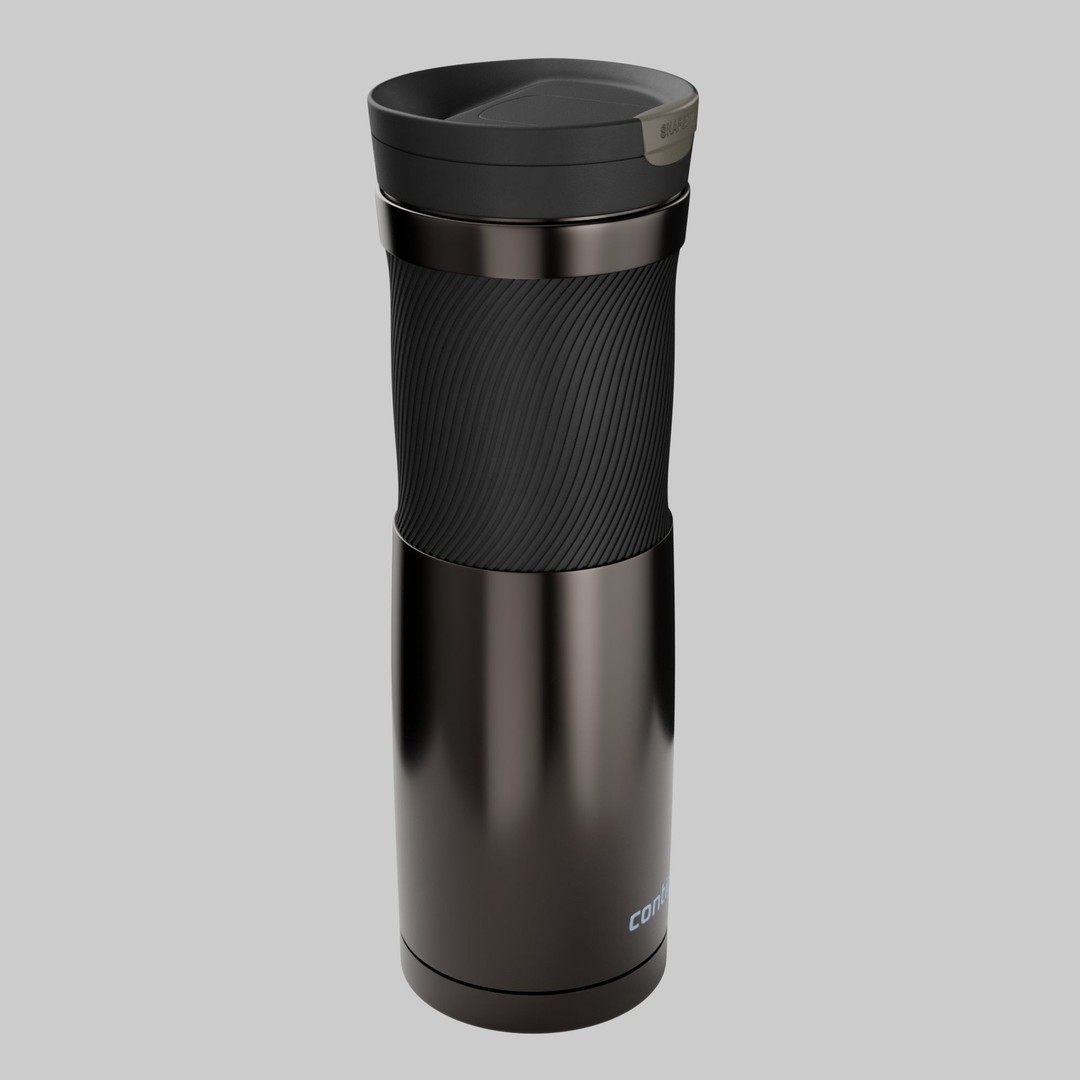 Water Bottle 3D Model – Photorealistic PBR Asset for Games, FBX - View 36