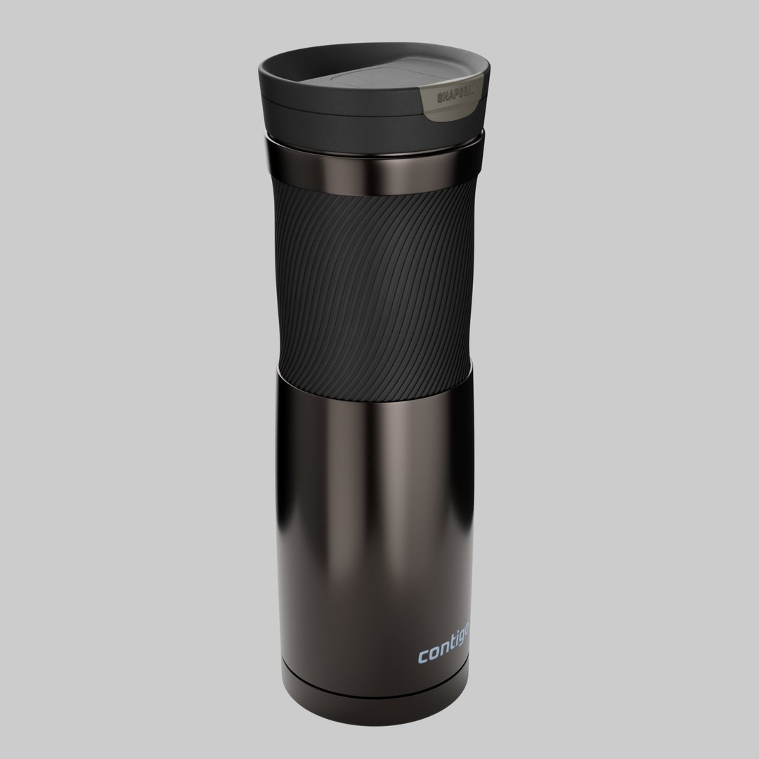 Water Bottle 3D Model – Photorealistic PBR Asset for Games, FBX - View 37