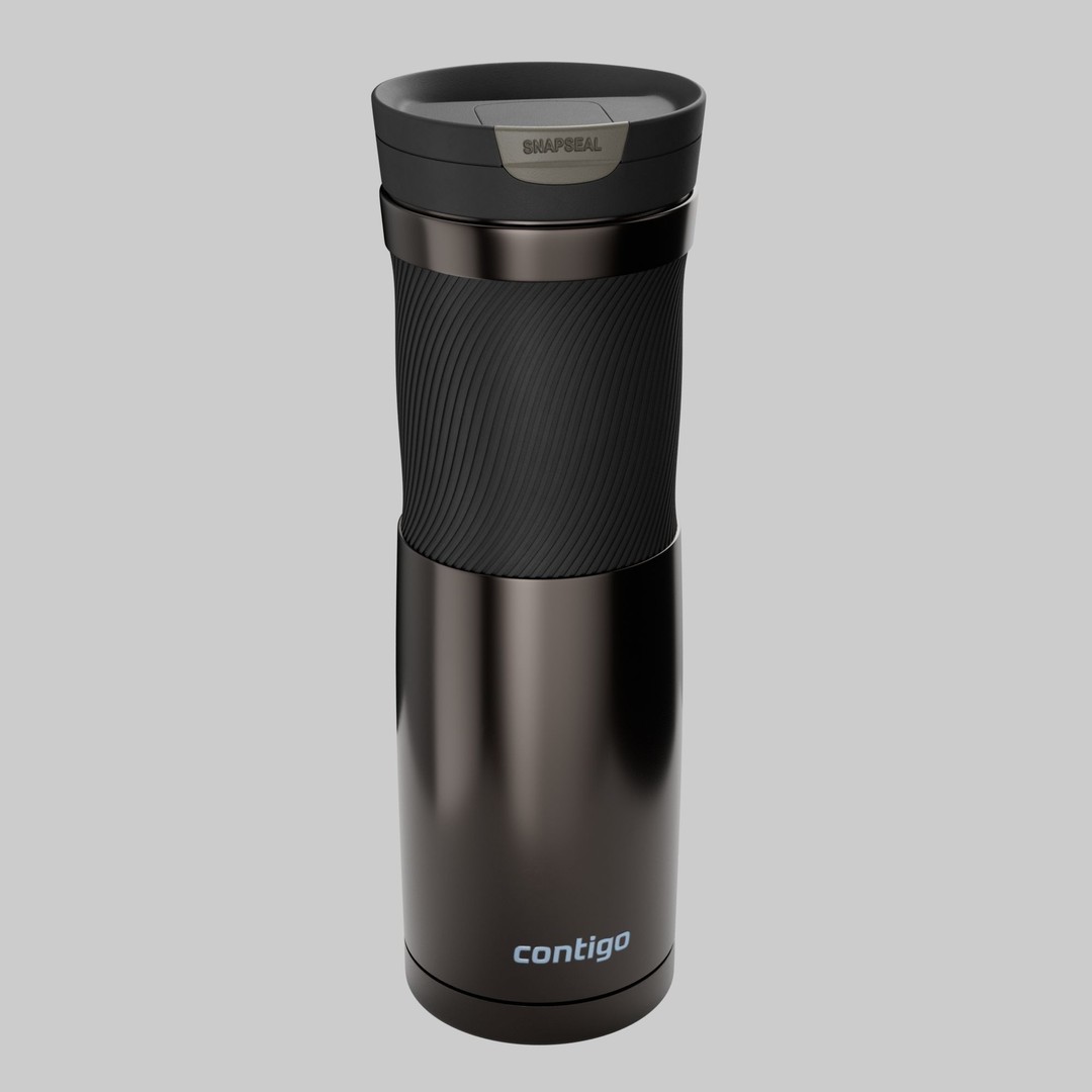Water Bottle 3D Model – Photorealistic PBR Asset for Games, FBX - View 40