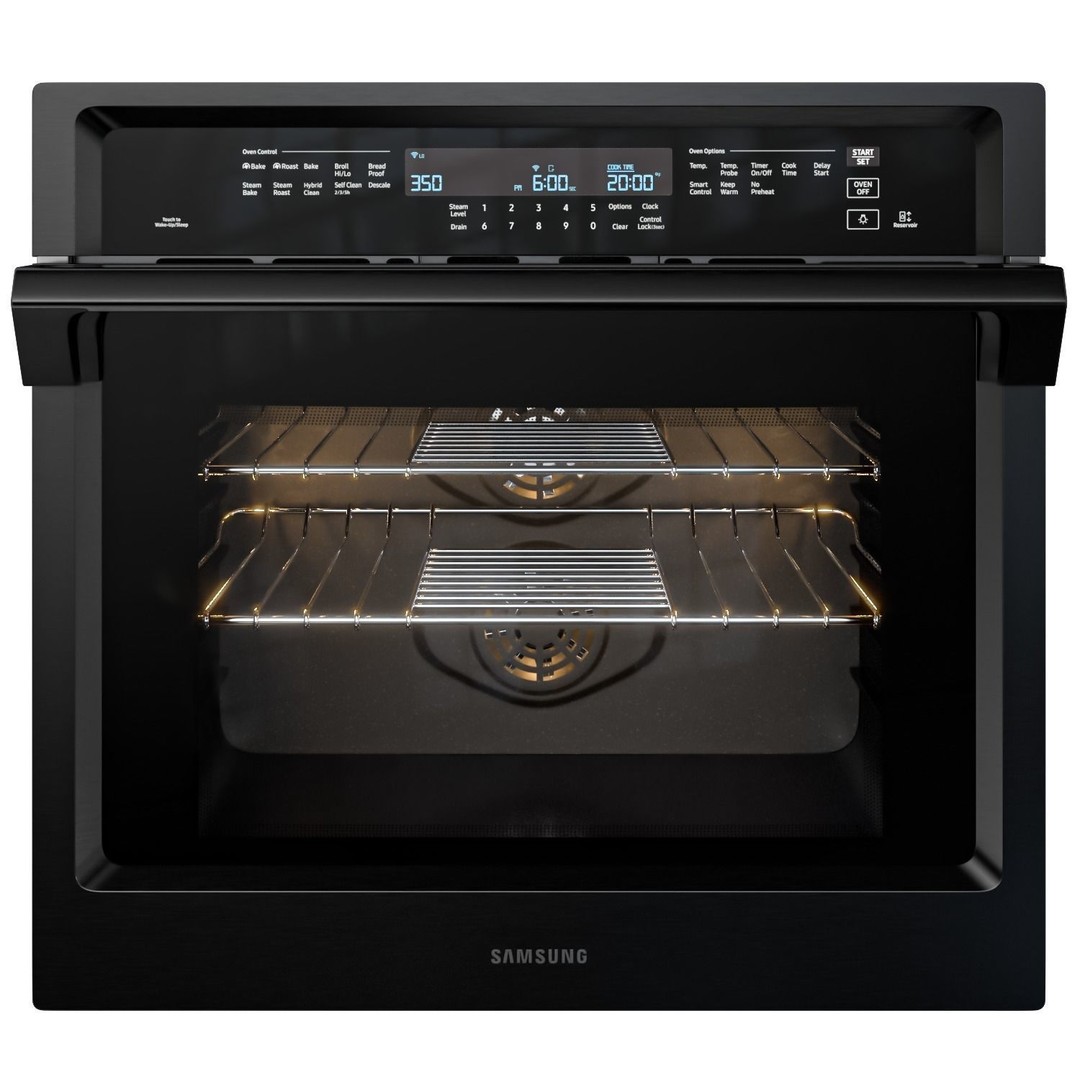 Samsung Oven 3D Model – Detailed Kitchen Appliance, PBR Textures - View 14
