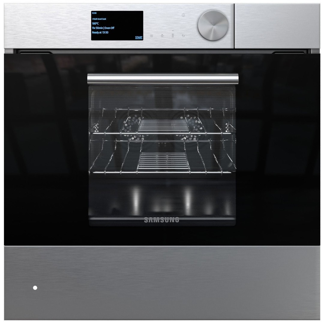 Samsung Oven 3D Model – Detailed Kitchen Appliance, PBR Textures - View 15