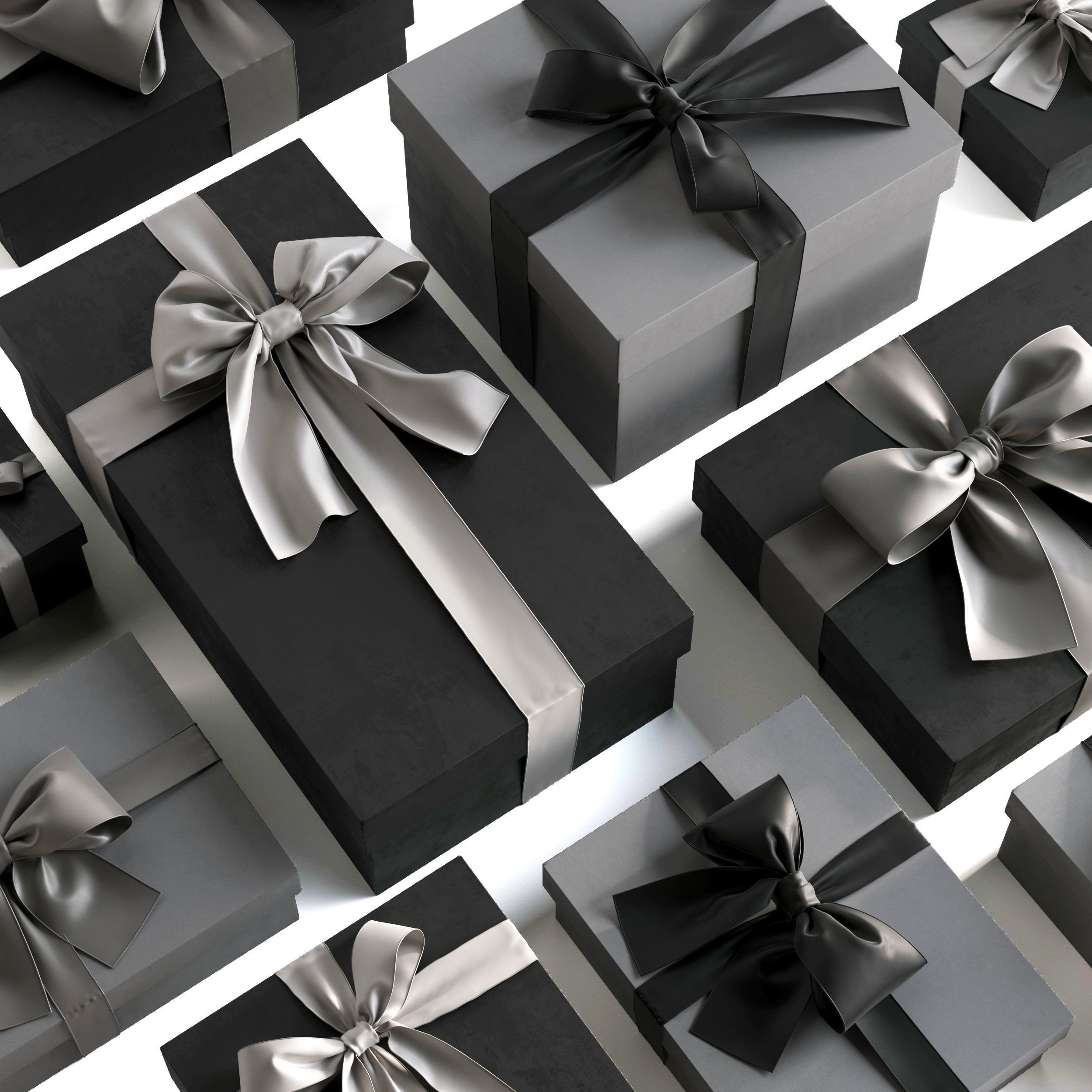 Gift Boxes - High-Quality 3D Model - View 10