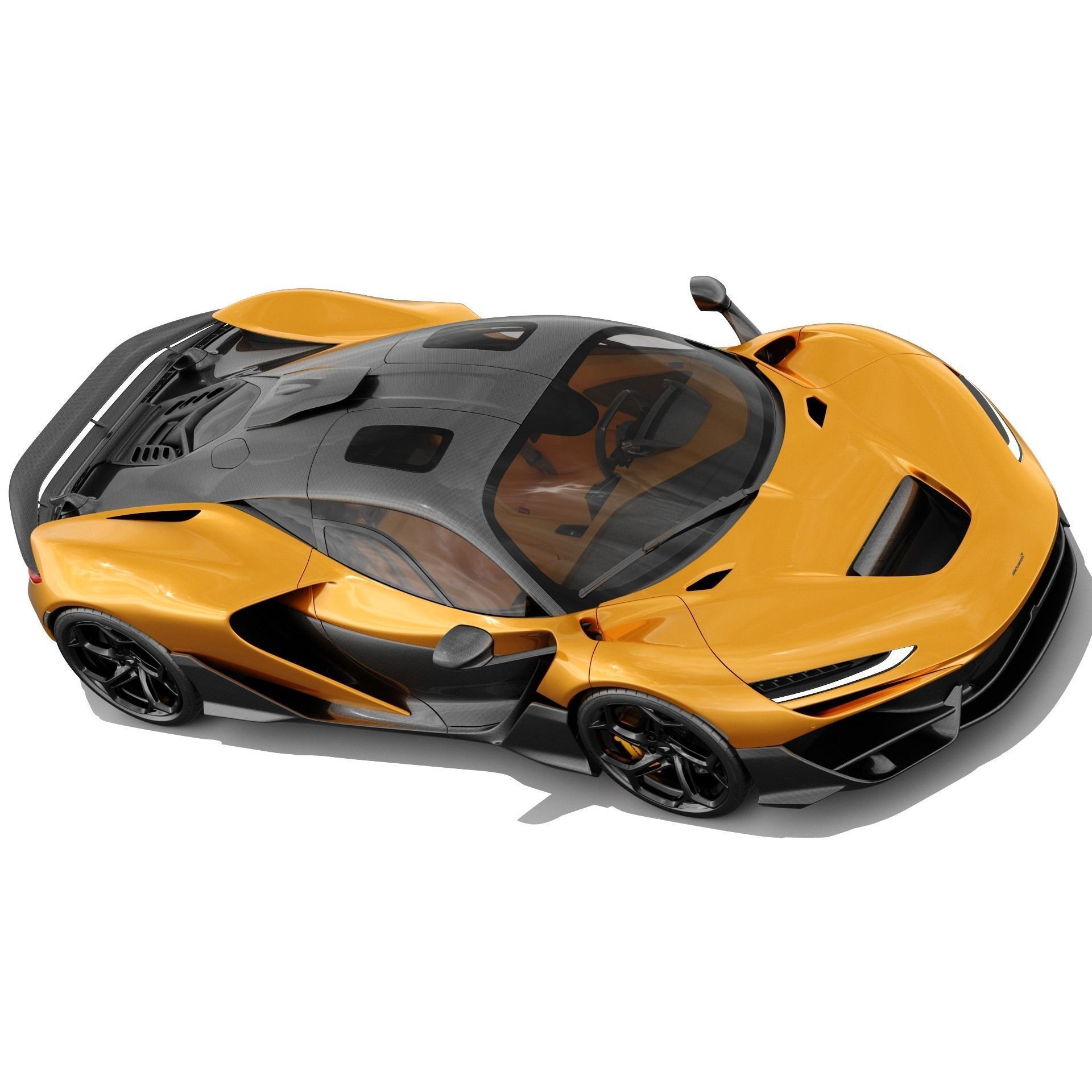 McLaren W1 2025 - Game-Ready 3D Model - View 10