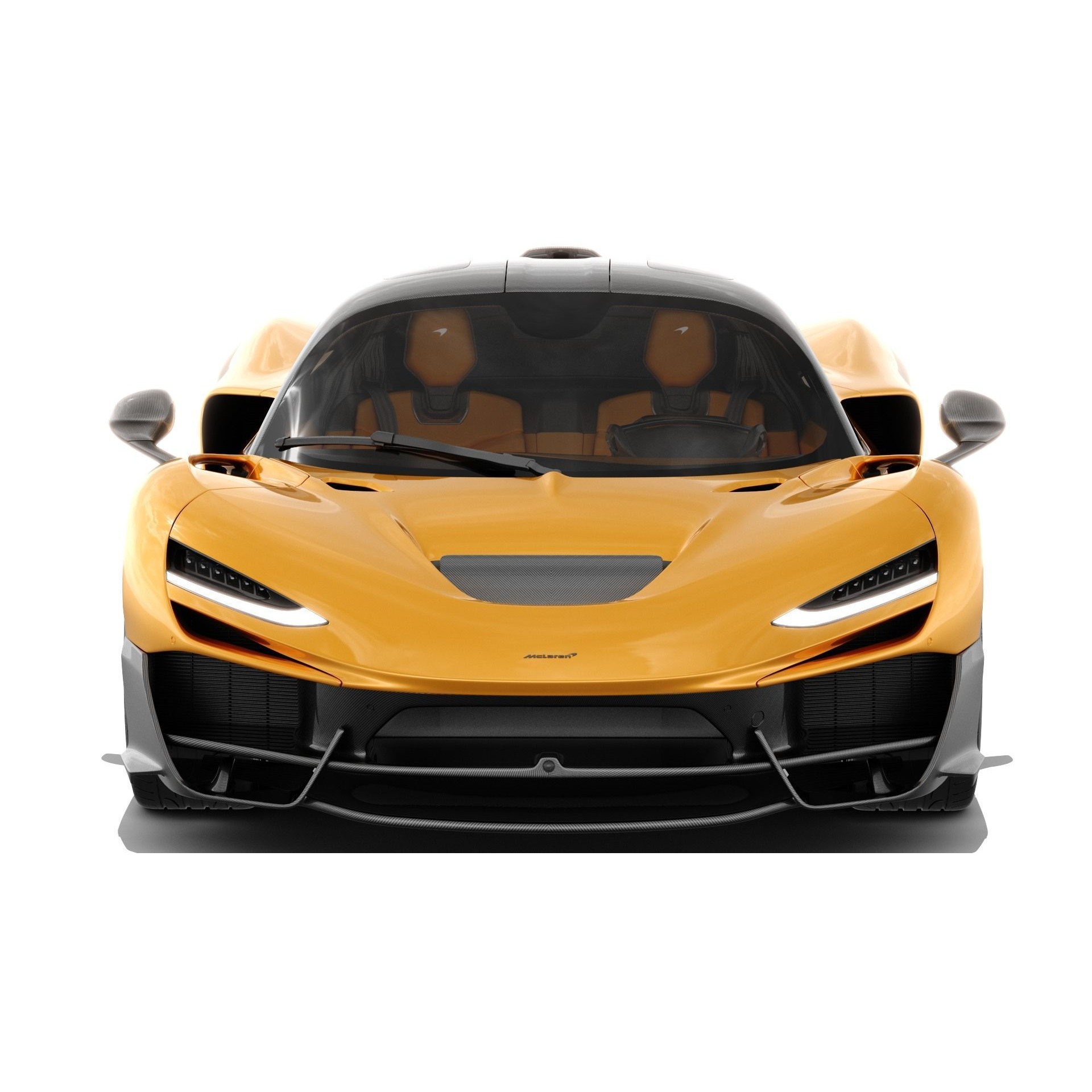 McLaren W1 2025 - Game-Ready 3D Model - View 11