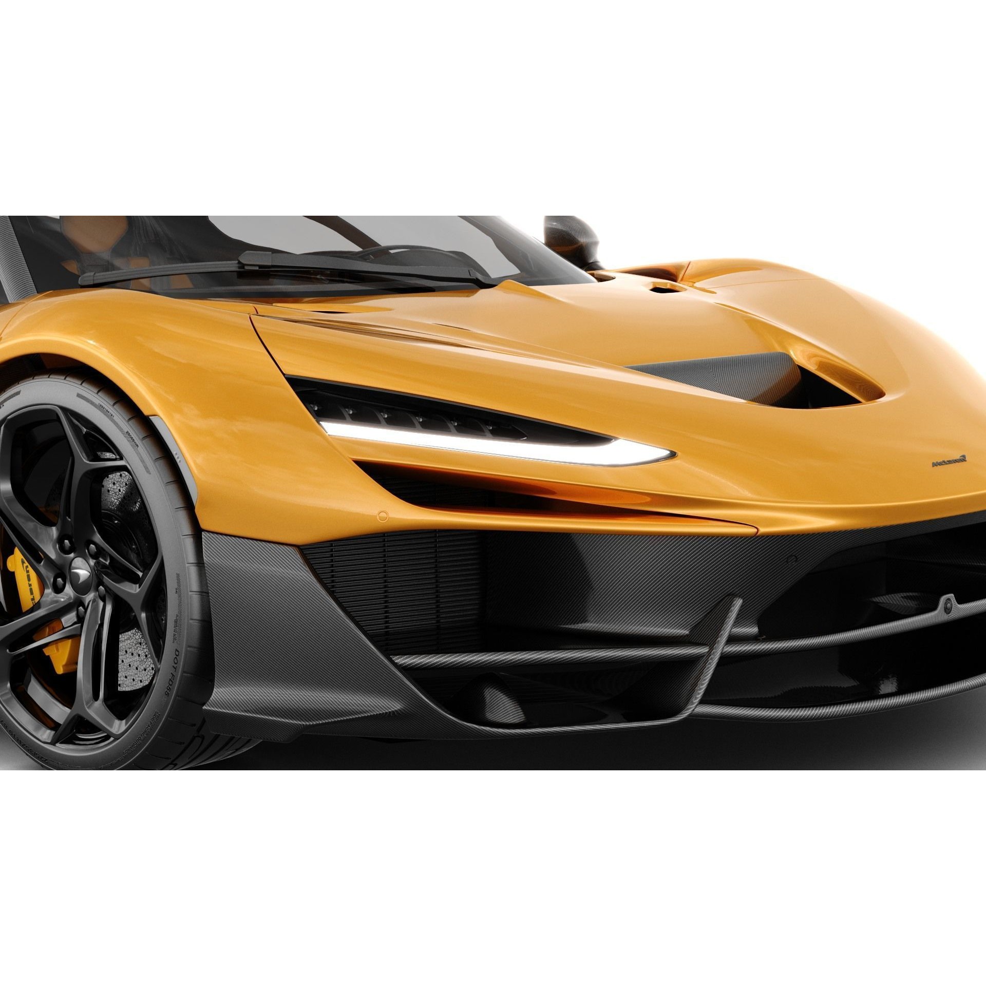McLaren W1 2025 - Game-Ready 3D Model - View 12