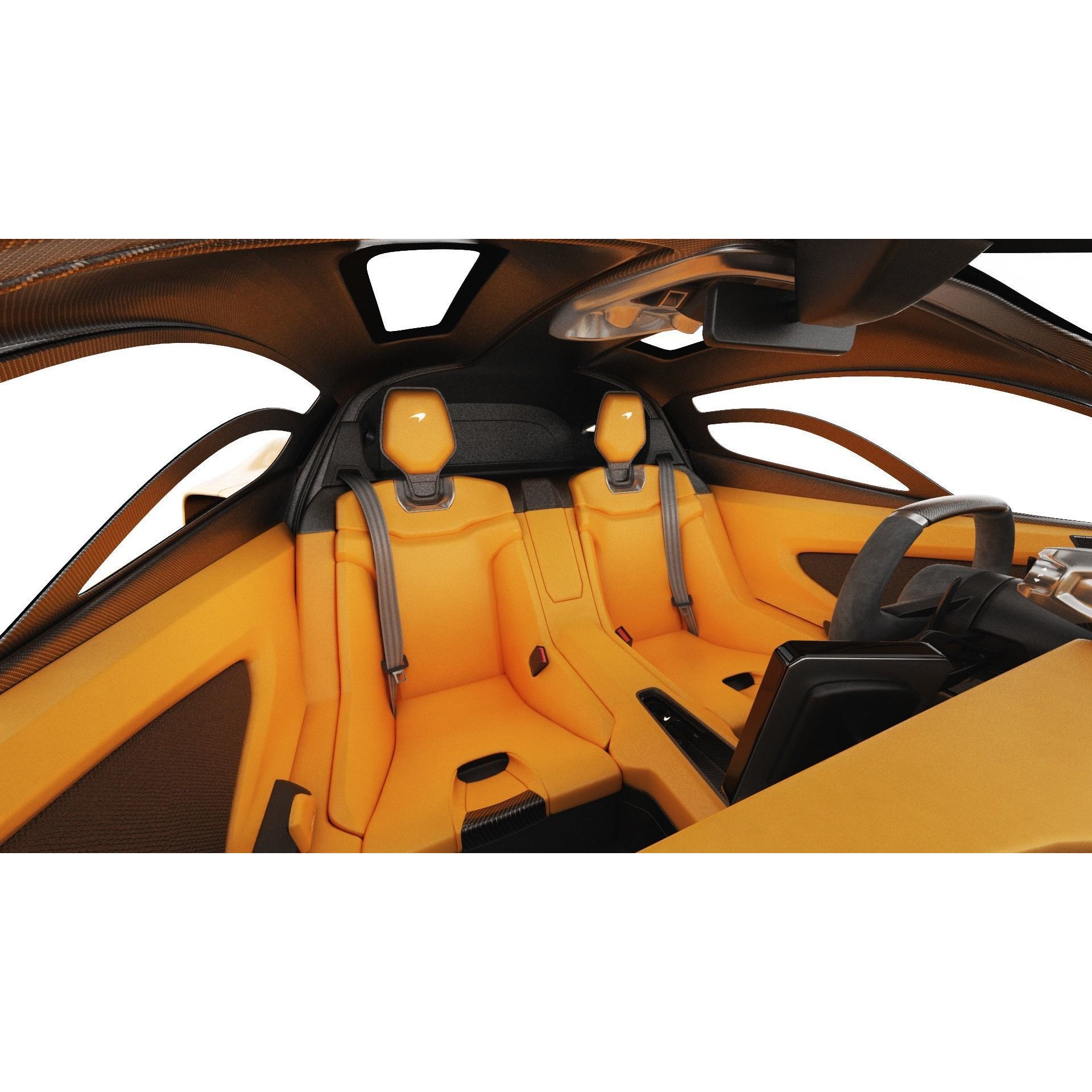 McLaren W1 2025 - Game-Ready 3D Model - View 16