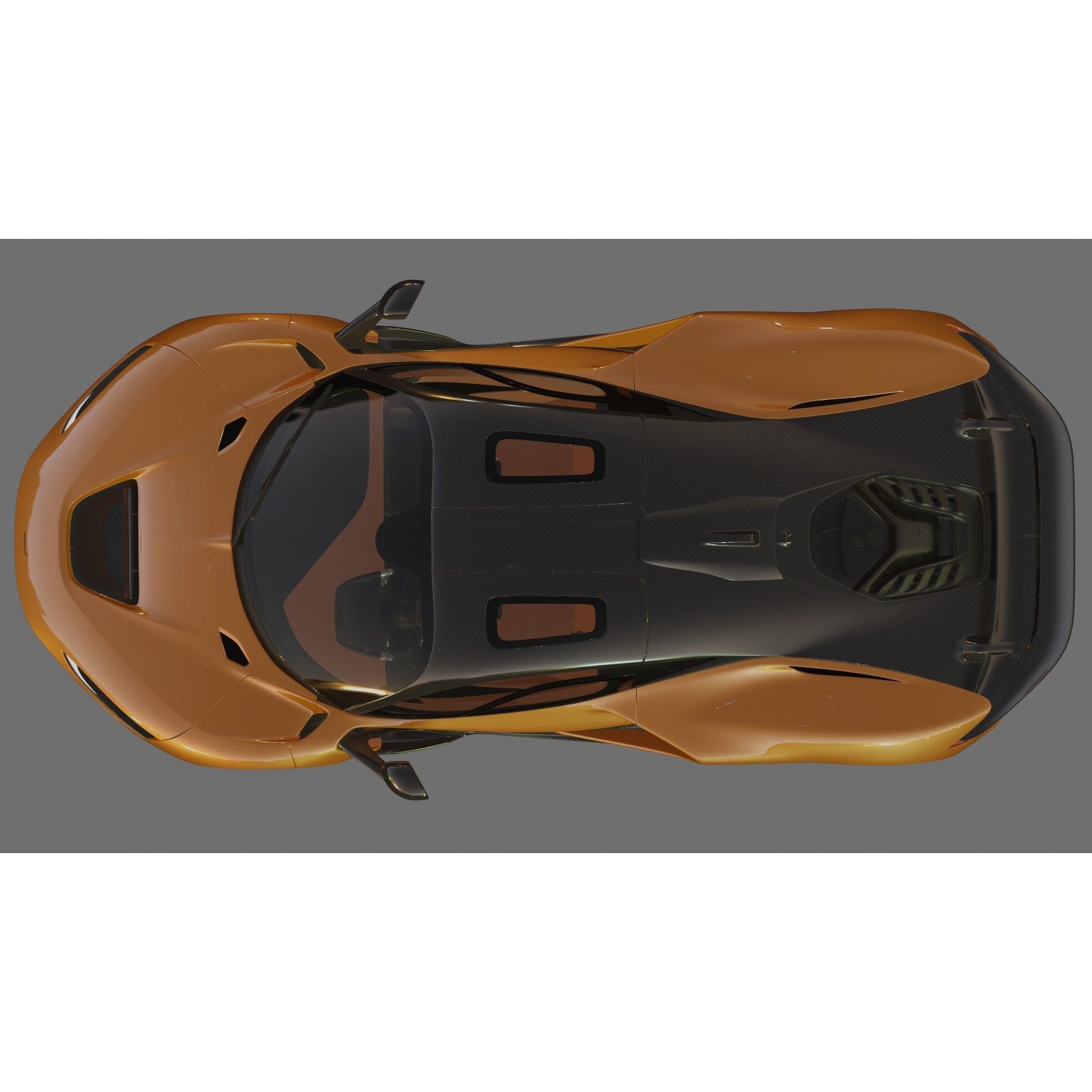 McLaren W1 2025 - Game-Ready 3D Model - View 24