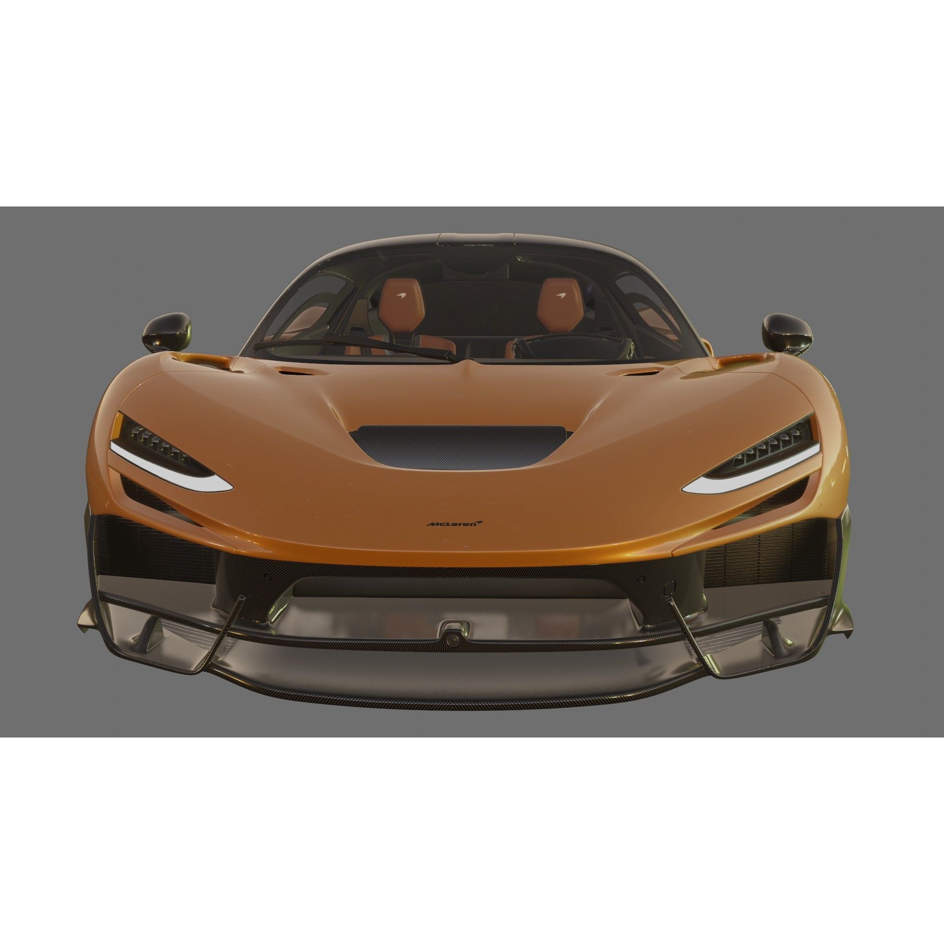 McLaren W1 2025 - Game-Ready 3D Model - View 25
